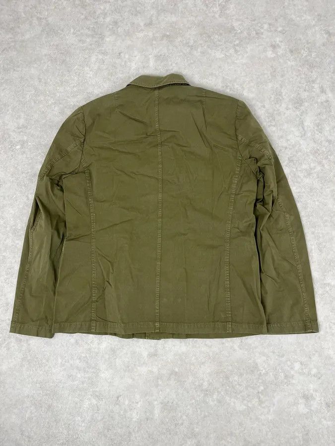 Dries Van Noten 2000s Dries Van Voten Olive Green Military Buttoned Jacket Size US M / EU 48-50 / 2 - 6 Thumbnail