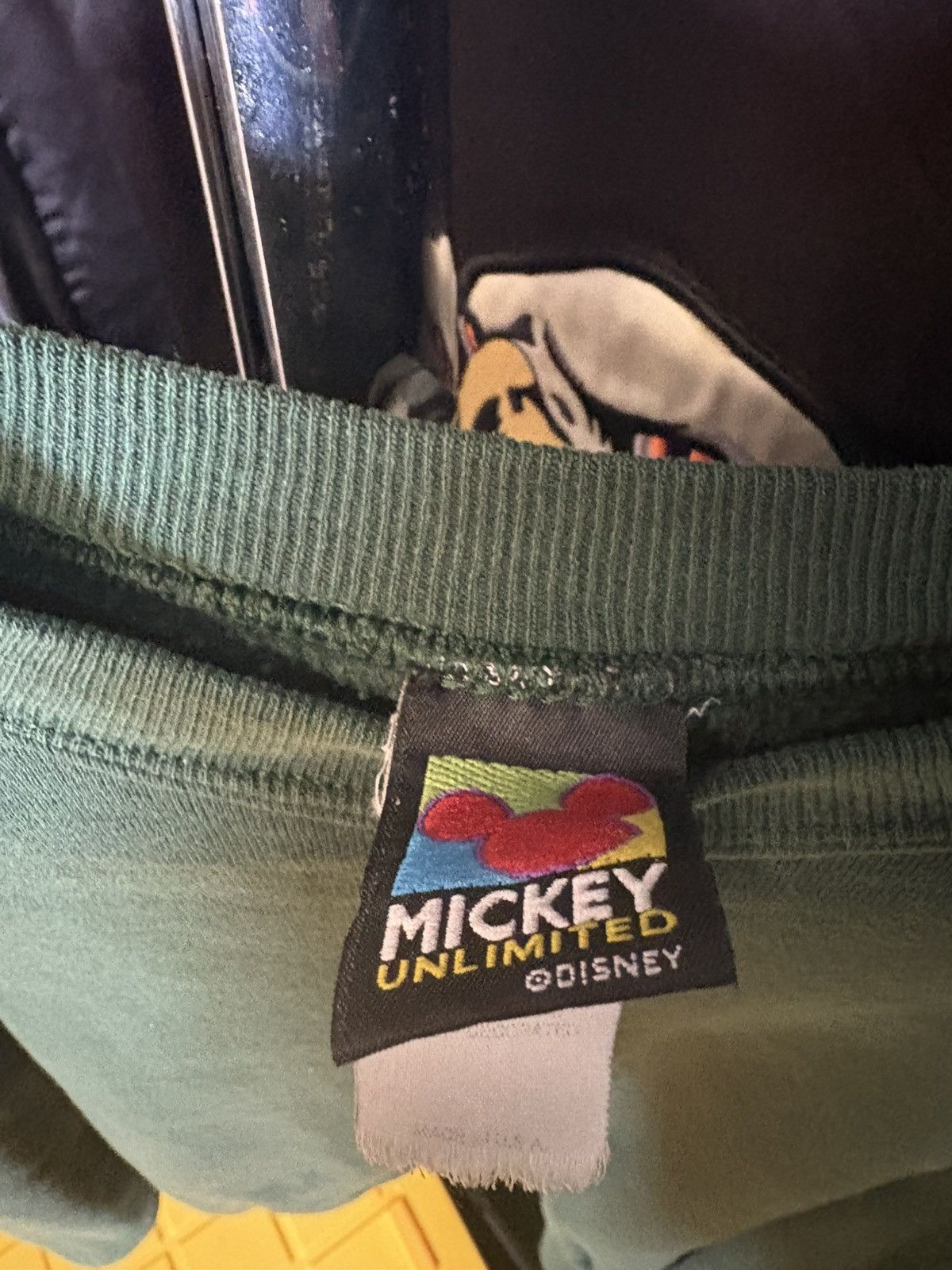 Disney × Vintage 1990’s Made In USA Disney Mickey Mouse Crewneck Sweatshirt Size US L / EU 52-54 / 3 - 3 Thumbnail