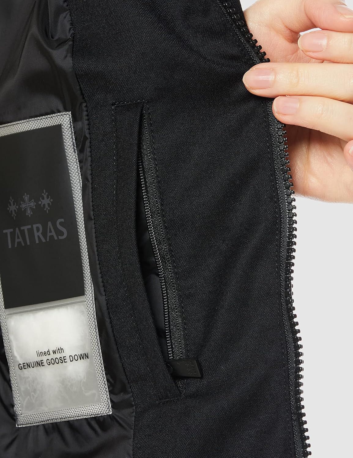 TATRAS o1s22i1n0924 "Kosava Wool Down Jacket in Black Size XL / US 12-14 / IT 48-50 - 6 Thumbnail