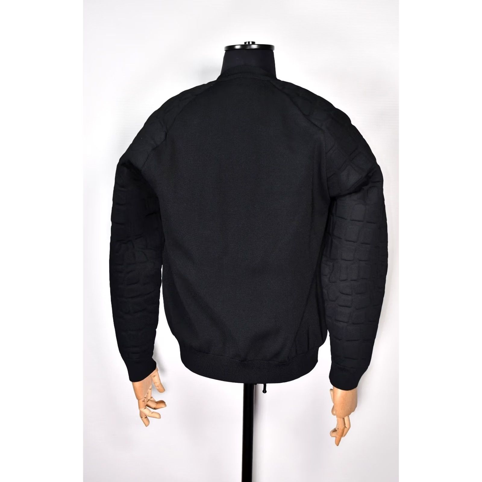 Alexander Wang Alexander Wang x H&M Jacket Men Bomber Zip Black Size M Italy Neoprene 63% Visco... Size US M / EU 48-50 / 2 - 3 Thumbnail