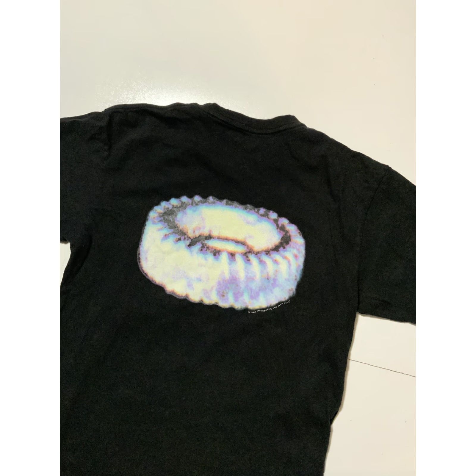 Vans VANS Vault Julian Klincewicz Pale Fire Sky Black Graphic Crewneck T-Shirt M Men Crew Neck Size M Black Graphic Fire Size US M / EU 48-50 / 2 - 4 Thumbnail