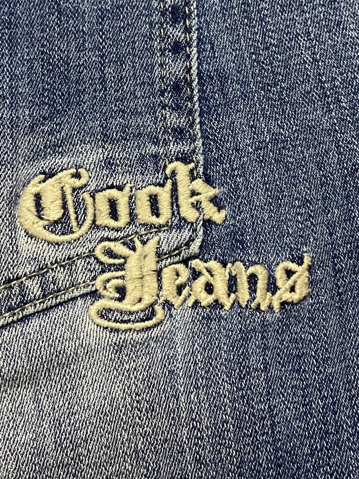 Cook Jeans Vintagw Cook Jeans Embroidery like Amiri Skinny Jeans Size US 35 - 12 Thumbnail