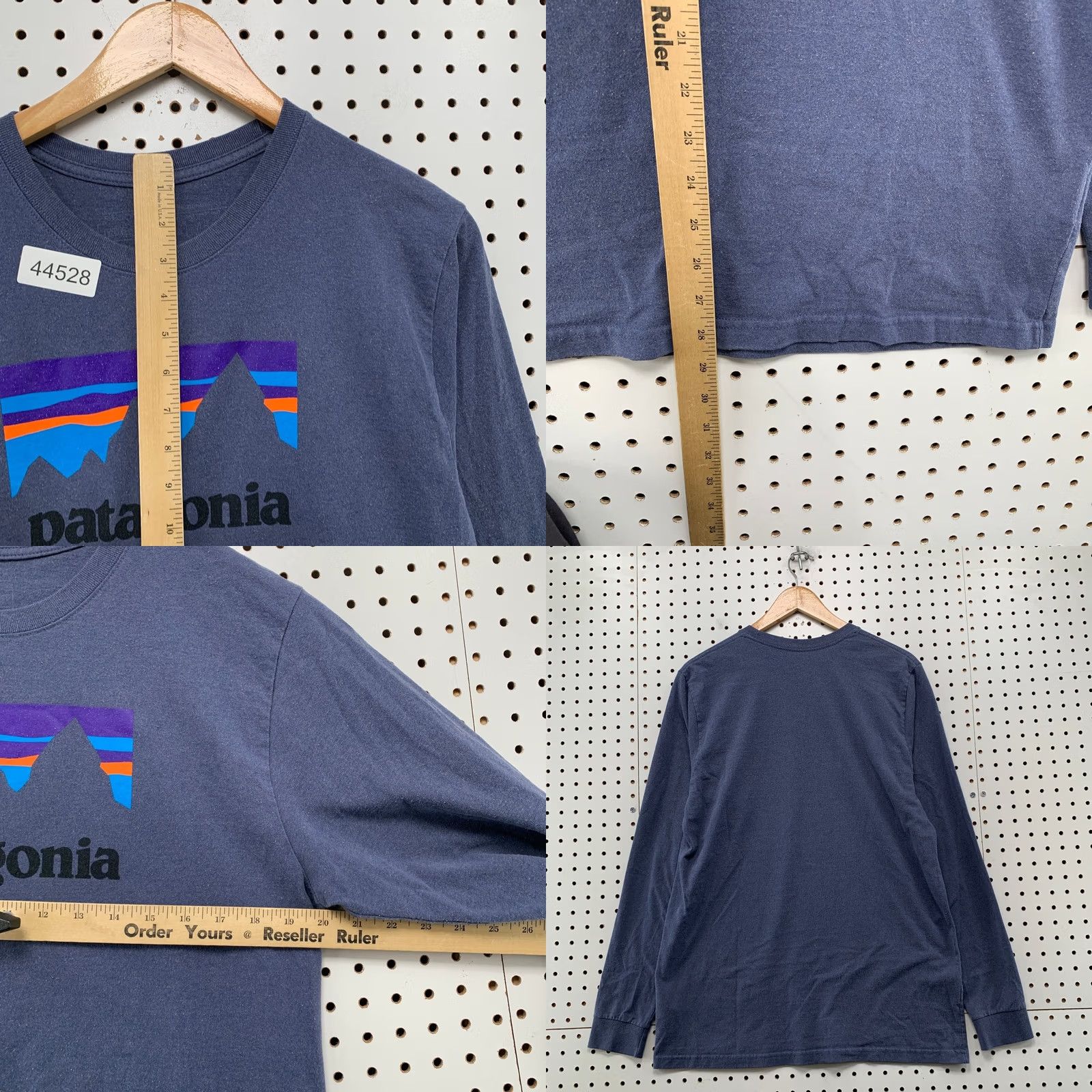 Patagonia Patagonia Shirt Mens Large Blue Outdoor Mountain Graphic Long Sleeve T-Shirt Size US L / EU 52-54 / 3 - 8 Thumbnail