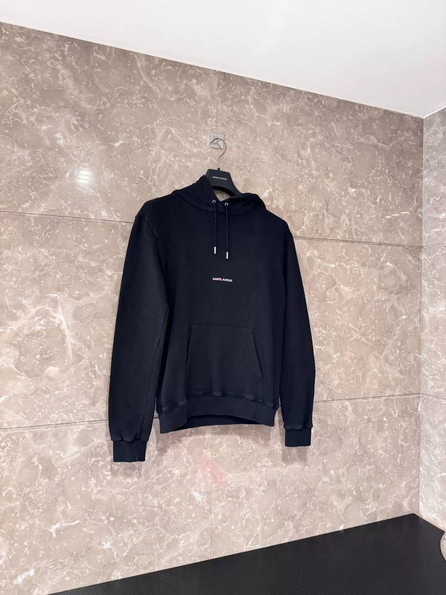 Saint Laurent Paris Saint Laurent SLP Logo Basic Sweatshirt Size US S / EU 44-46 / 1 - 1 Thumbnail