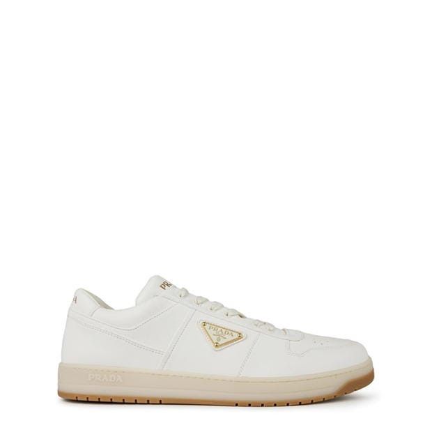 Prada Men'S Downtown Leather Low Top Trainers Size US 7 / EU 40 - 1 Thumbnail