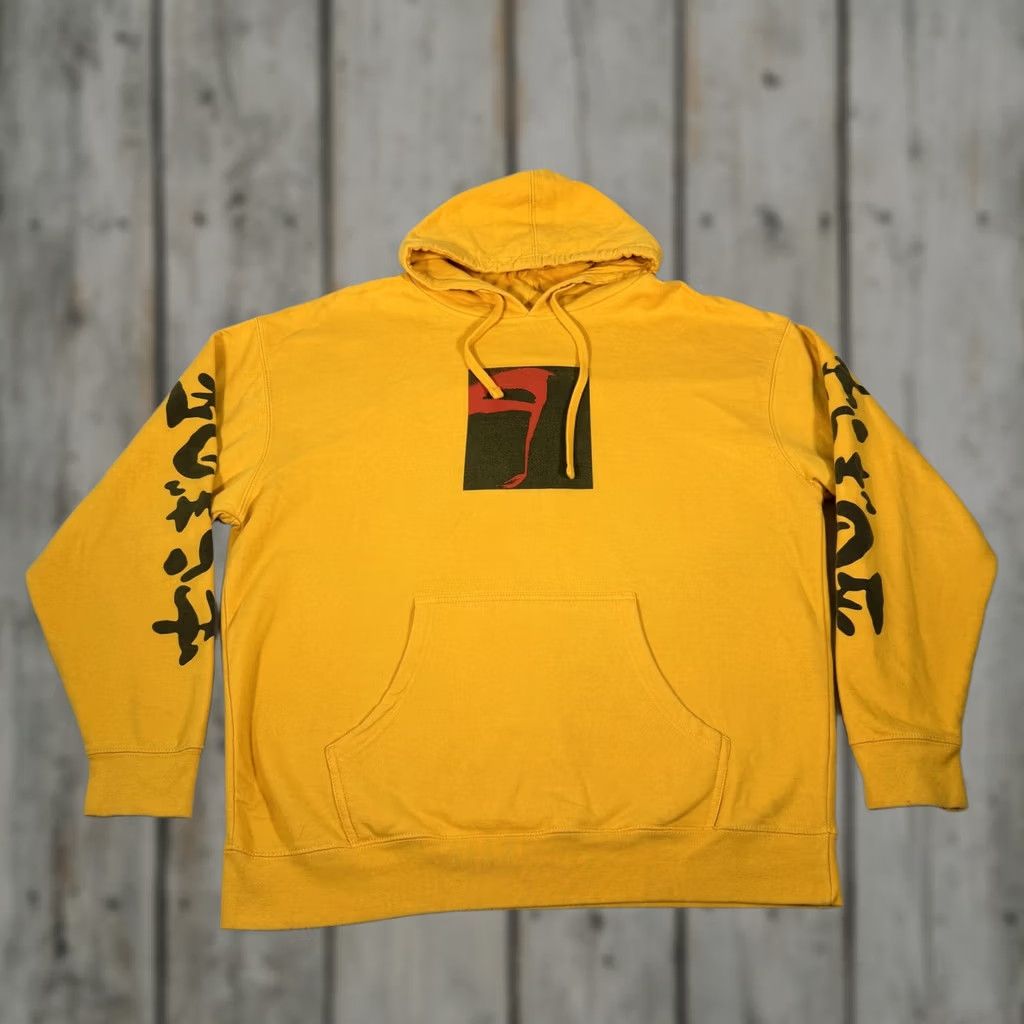 Vintage Bad Omens Hoodie Mens XL Yellow Miracle Metal Band Music Sweater Concert Tour Shirt Size US XL / EU 56 / 4 - 1 Thumbnail