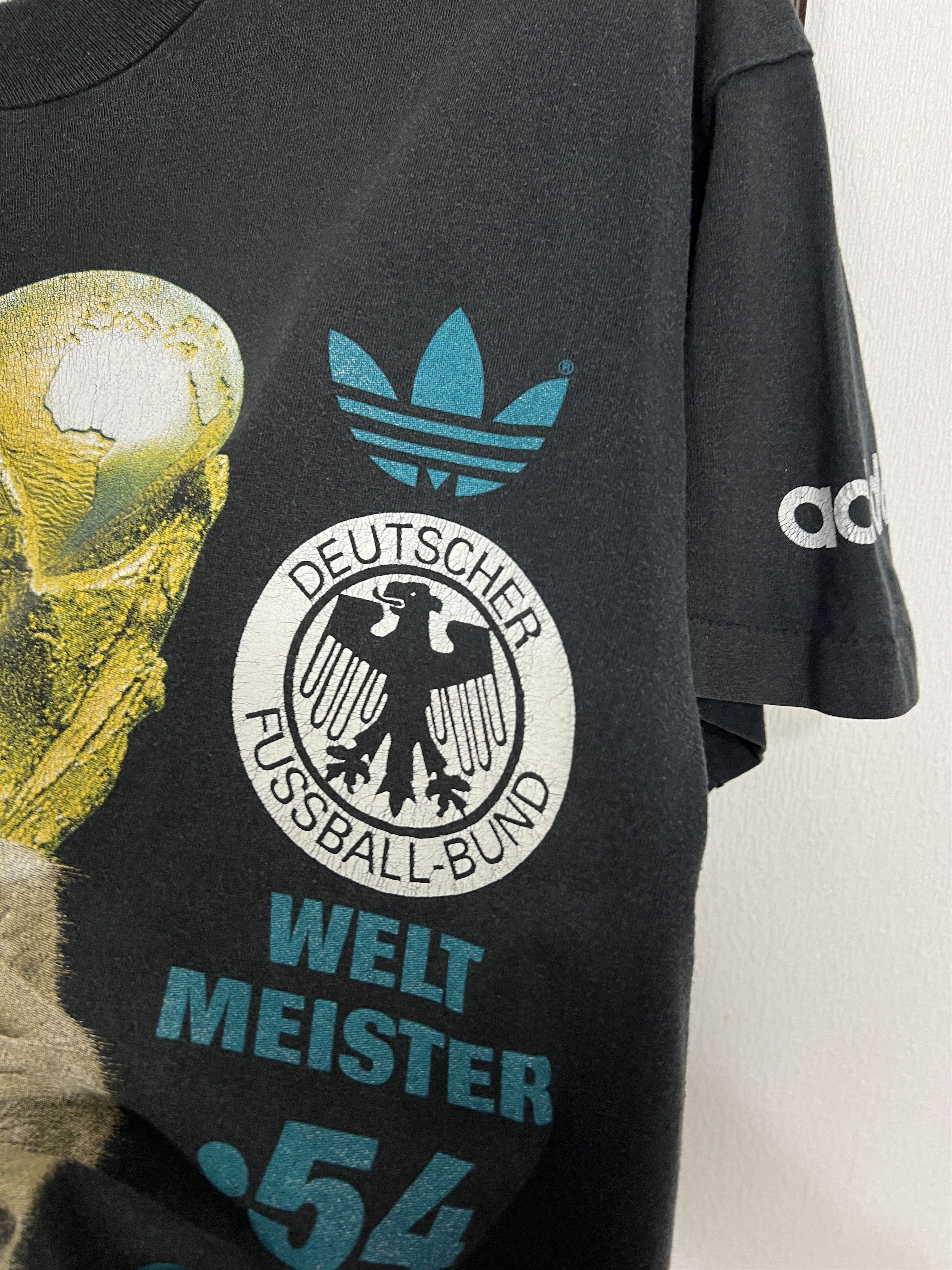 Adidas Vintage 90's Germany World Cup Winners Shirt Trikot Jersey Size US S / EU 44-46 / 1 - 4 Thumbnail