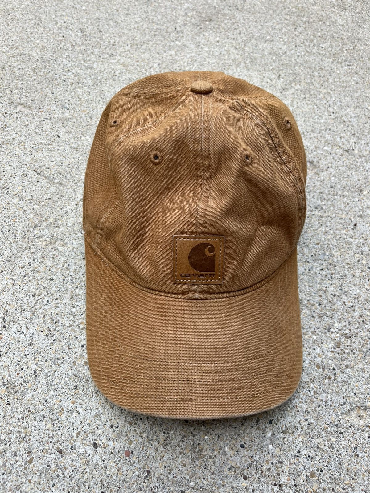 Carhartt Brown Carhartt Logo Cap Size ONE SIZE - 1 Thumbnail