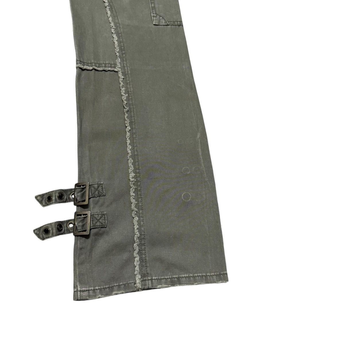 Japanese Brand Midas Machiavel Military Zipper Cargo Pants Low Rise Size US 29 - 15 Thumbnail