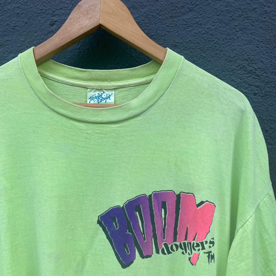 Sun Surf Thrashed Faded Vintage 90s Boom Doggers Surfing Tee Size US XL / EU 56 / 4 - 7 Thumbnail