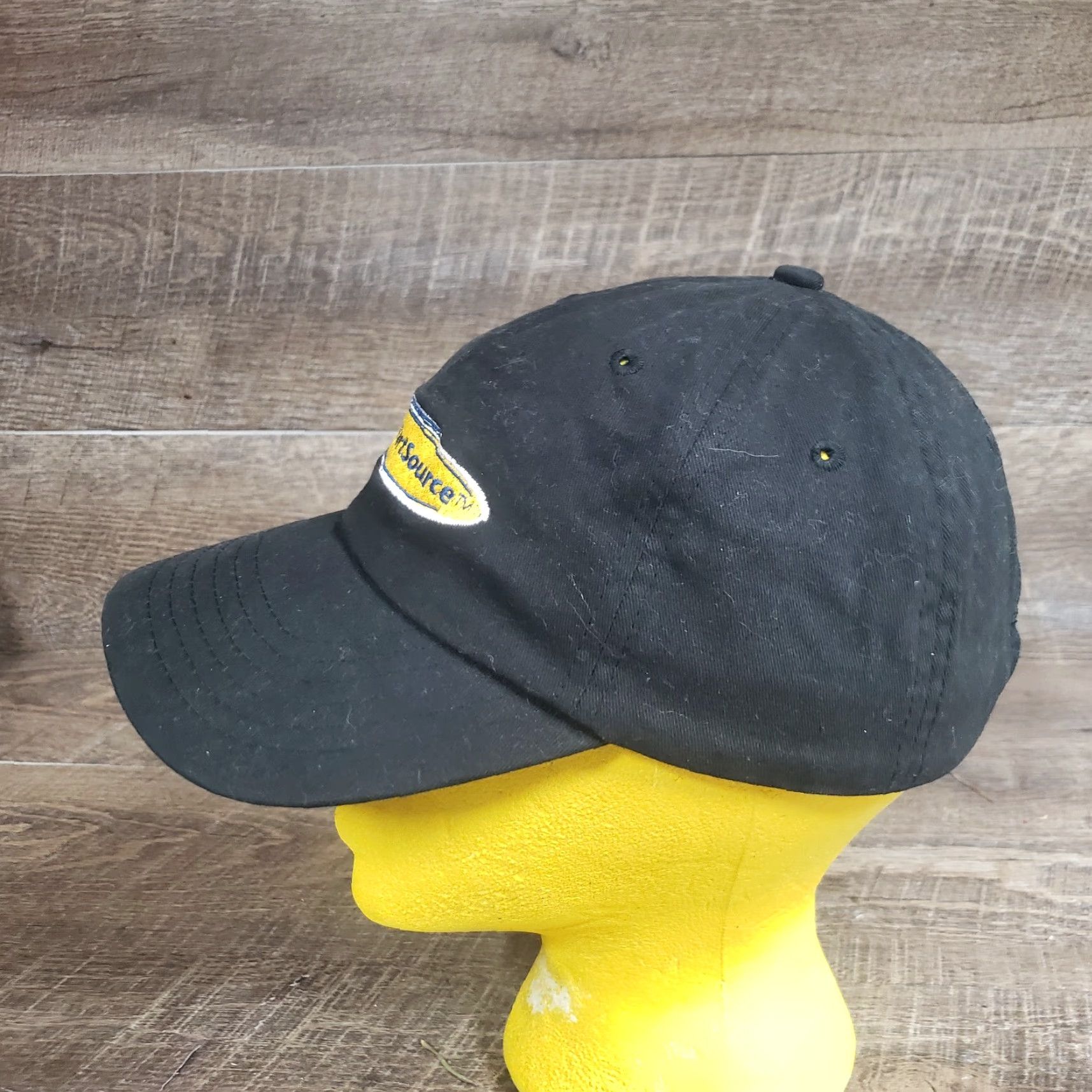Bally Hat Baseball Cap Adult One Size Black Adjustable Cotton Canvas Sports Solid Mens Size ONE SIZE - 4 Thumbnail