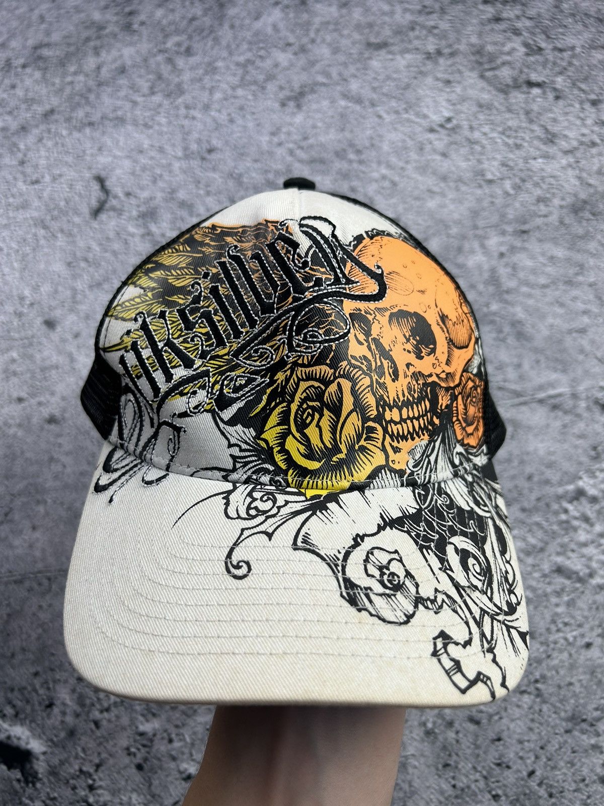 Affliction × Quiksilver Quiksilver cap hats affliction style boxy retro 90s 00s Size ONE SIZE - 2 Thumbnail