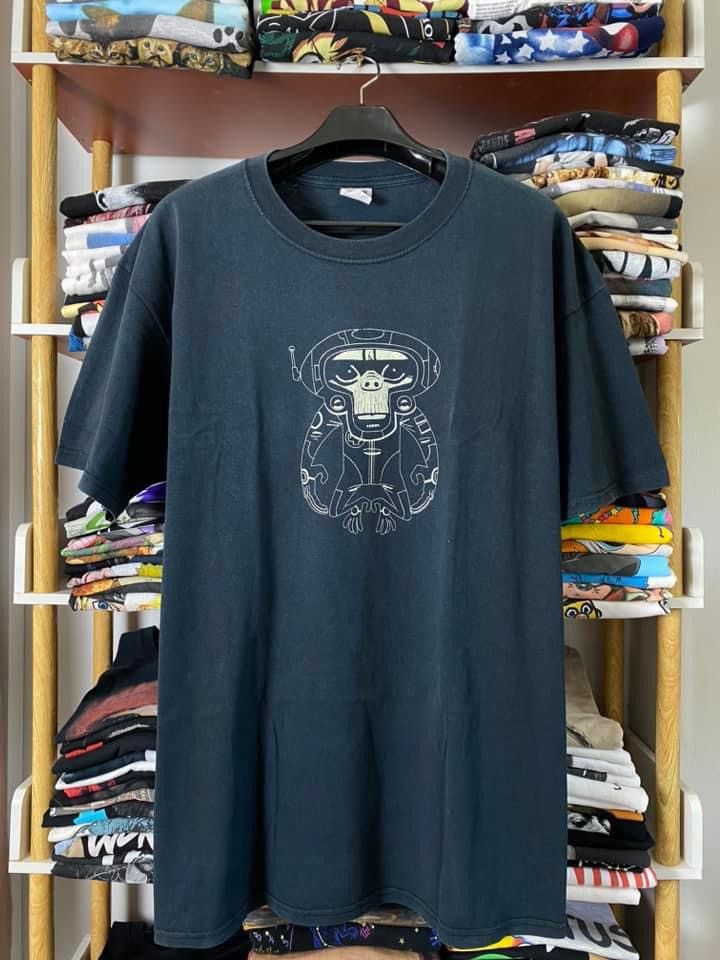 Band Tees × Vintage Rare Vintage '00 Spacemonkeyz Vs Gorillaz - Laika Come Home Size US XL / EU 56 / 4 - 4 Thumbnail