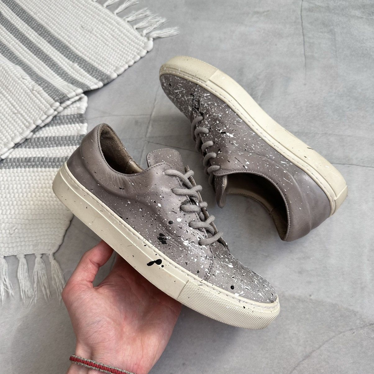 The Last Conspiracy Splashed The Last Conspiracy Sneakers Shoes Margiela Vibe Size US 7 / EU 40 - 6 Thumbnail