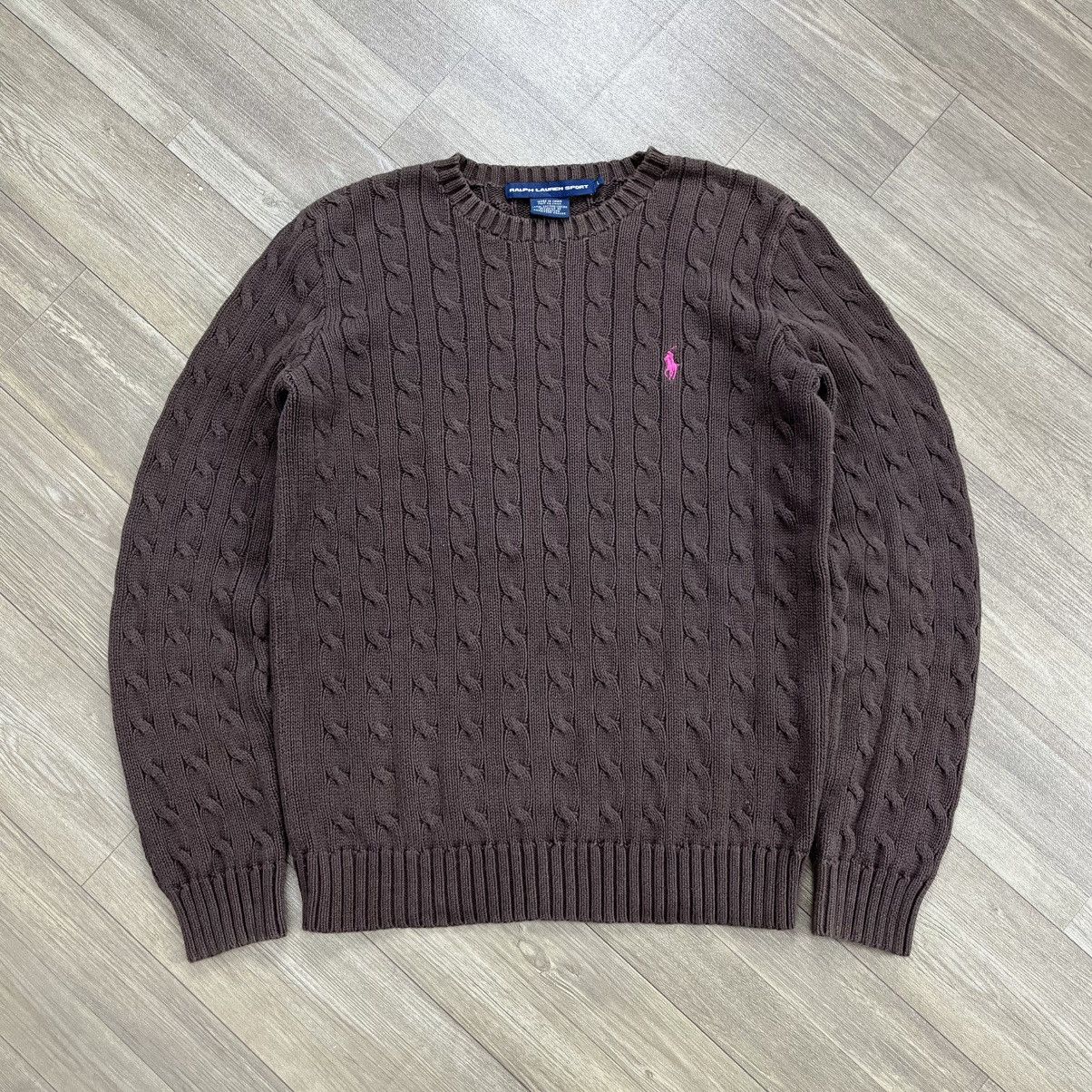 2000s Polo Ralph Lauren Sport Travis Scott Style Knitwear