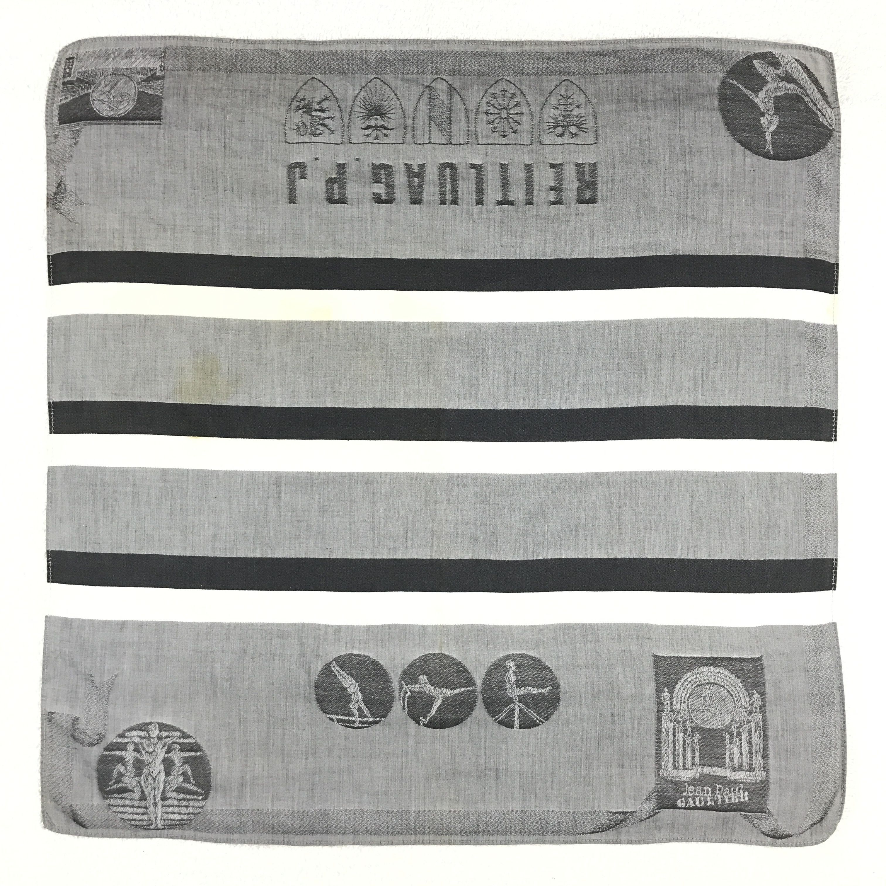 Designer × Jean Paul Gaultier × Vintage Vintage Jean Paul Gaultier Bandana Neckerchief Handkerchief Size ONE SIZE - 1 Thumbnail