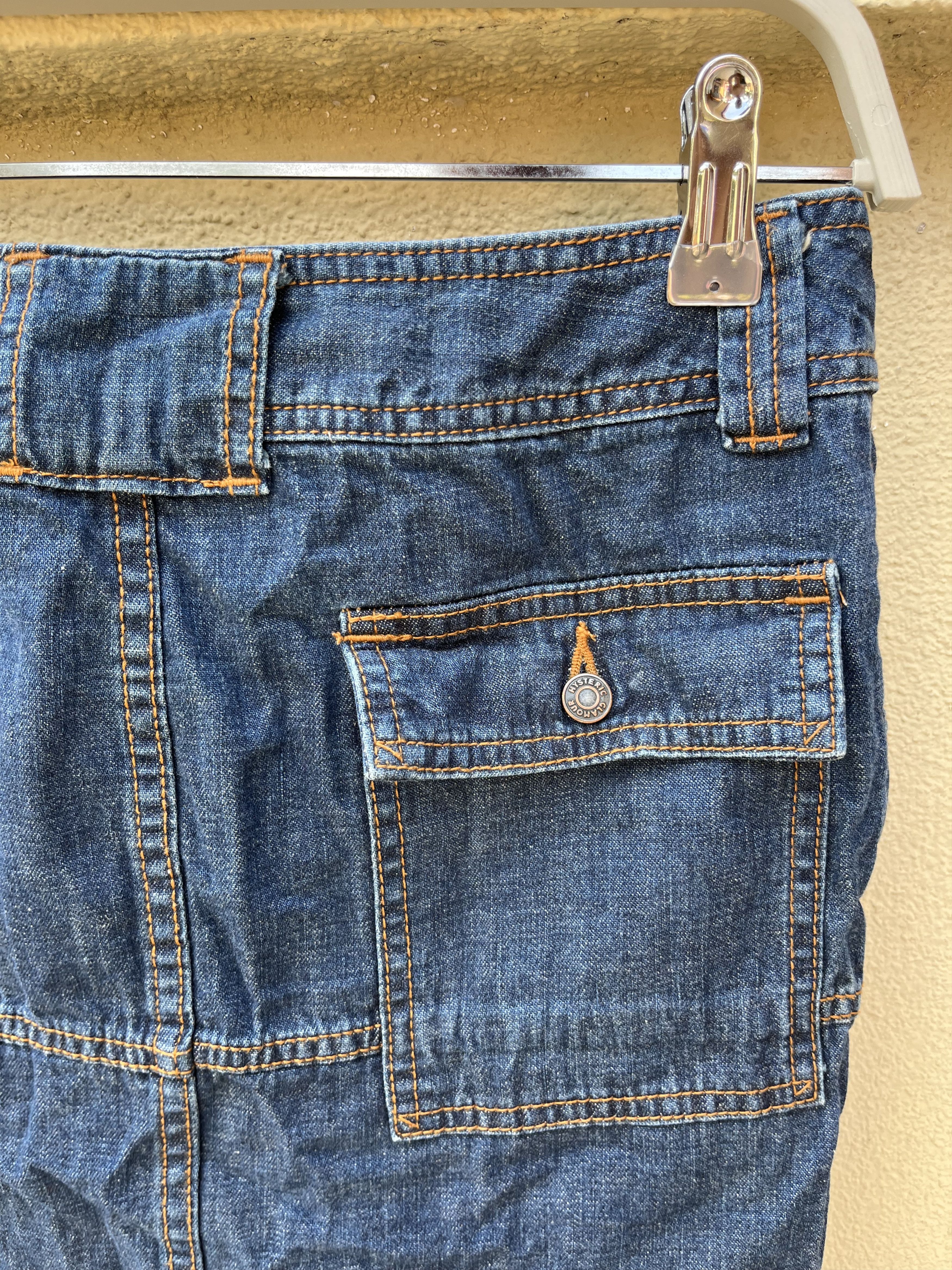 Hysteric Glamour Vintage hysteric glamour denim mini skirt Size 29" - 6 Thumbnail