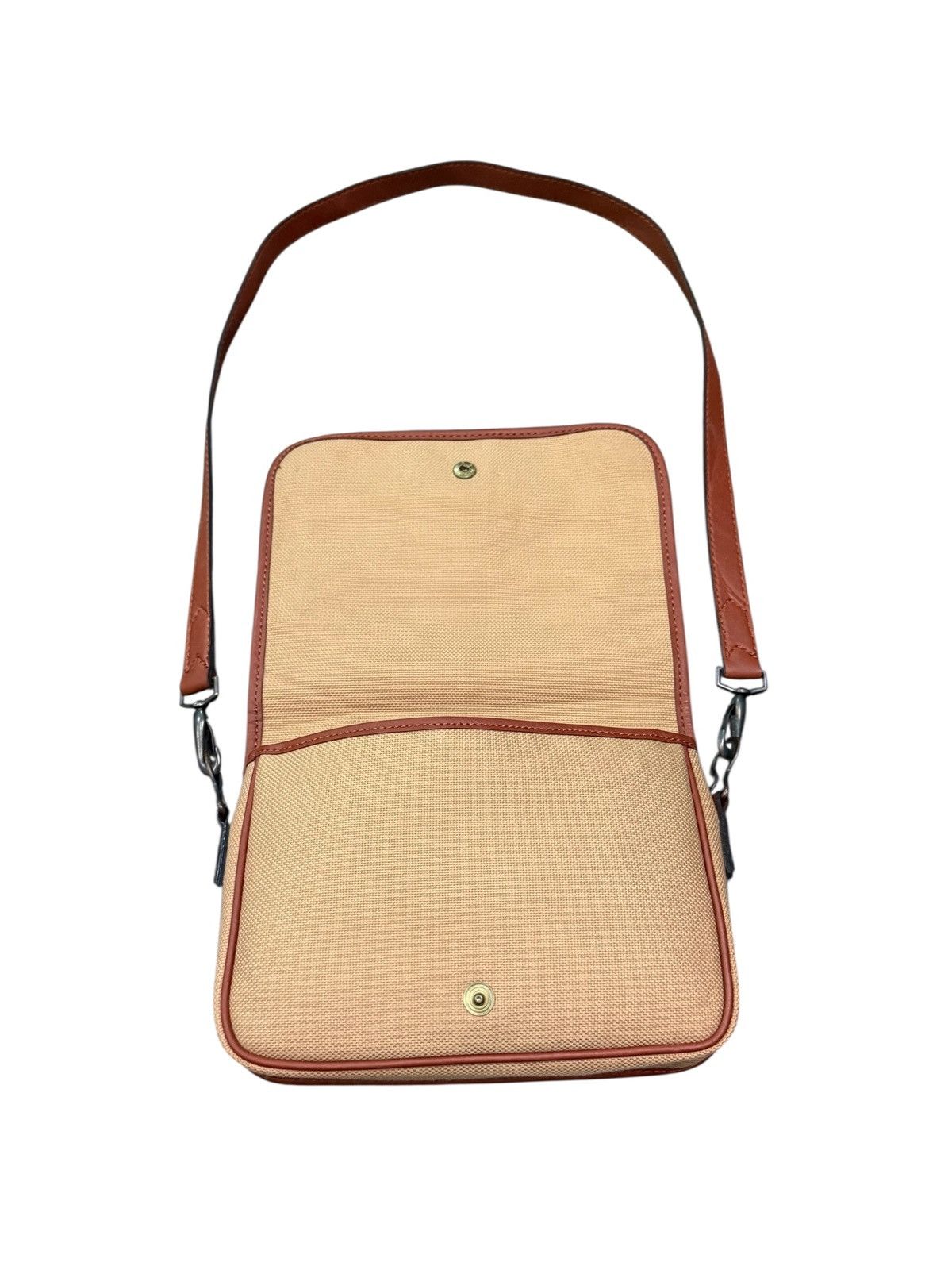Yves Saint Laurent RARE YVES SAINT LAURENT CANVAS SHOULDER BAG Size ONE SIZE - 12 Thumbnail