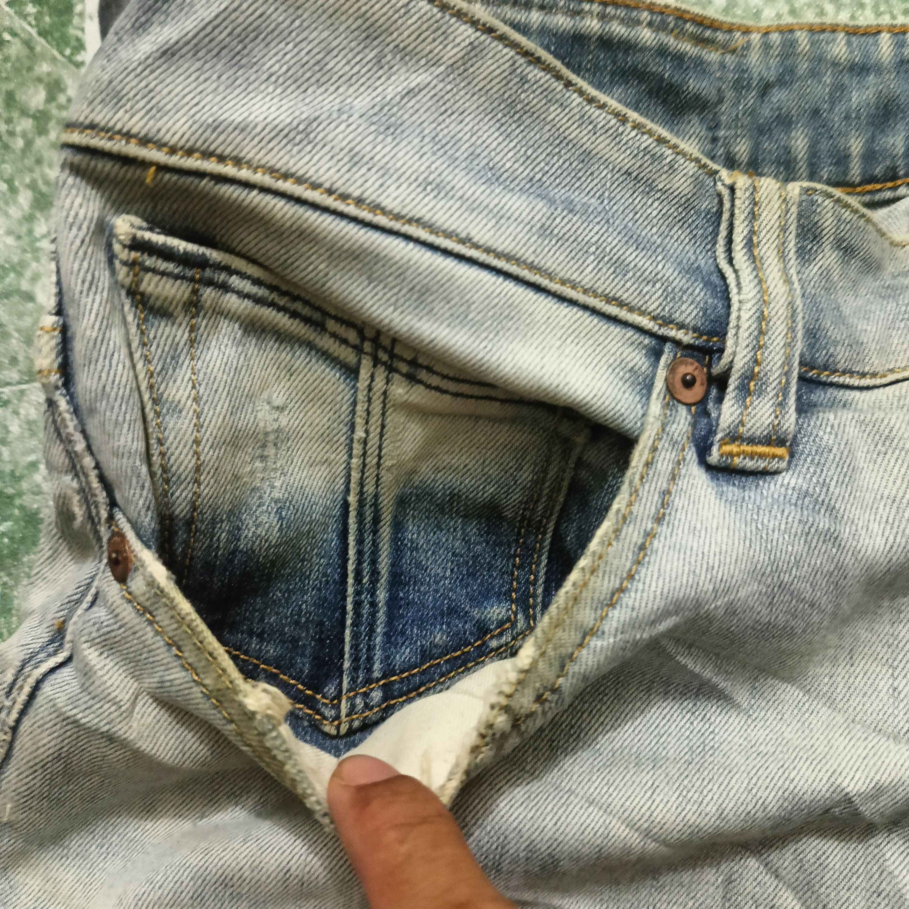 Volcom Volcom Stone Distressed denim Solver Modern Straight Size US 35 - 9 Thumbnail