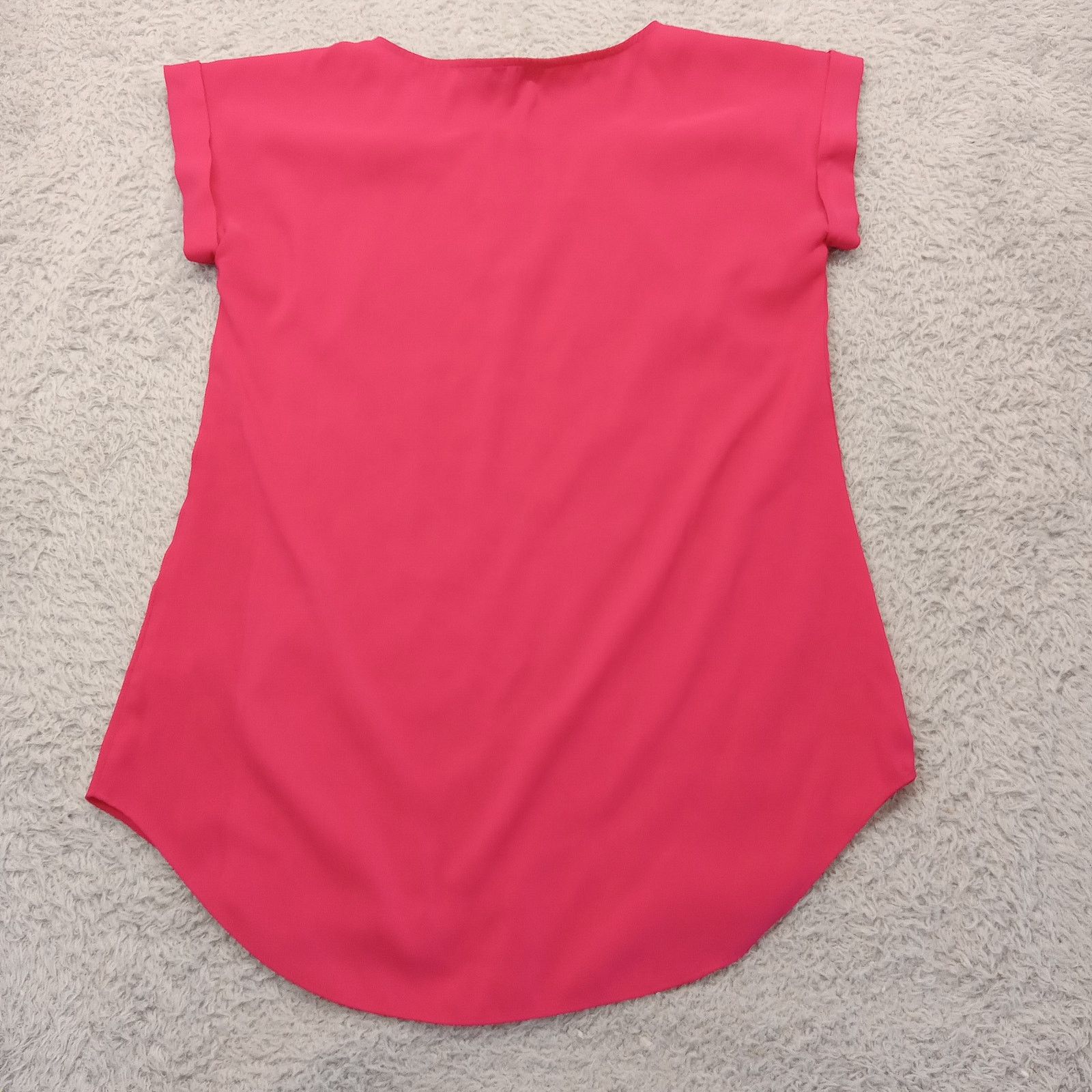 Express Express Top XS Womens Blouse Pink Pullover Polyester Spandex Size XS / US 0-2 / IT 36-38 - 3 Thumbnail