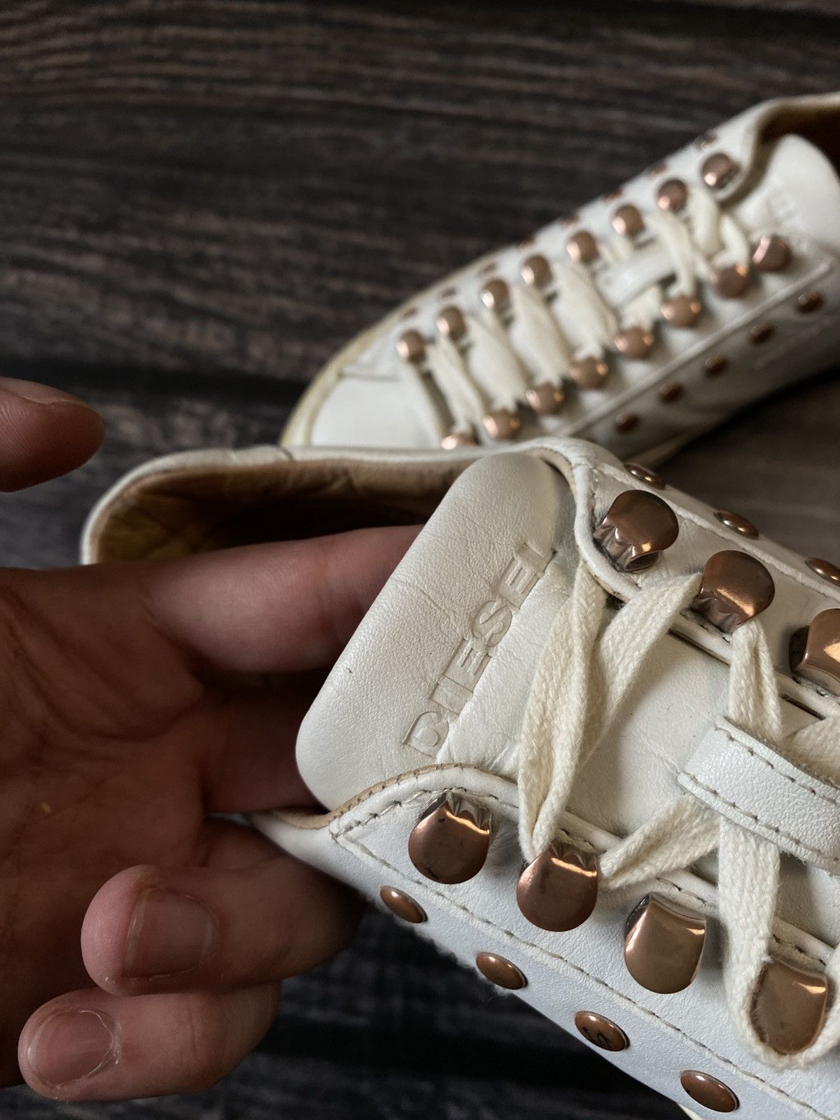 Diesel × Vintage DIESEL vintage leather shoes Size US 9 / IT 39 - 11 Thumbnail