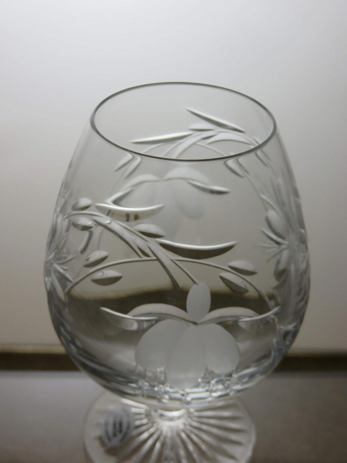 Camel Cameo Crystal Cut Glass Set Of 6 Brandy Glasses - Boxed Size ONE SIZE - 7 Thumbnail