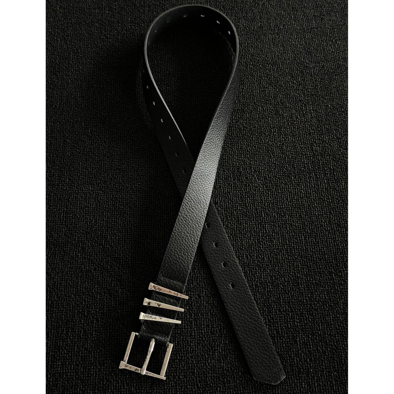 Other Engraved Triple-Point Belt | Dark Street Punk 108cm Size ONE SIZE - 1 Thumbnail
