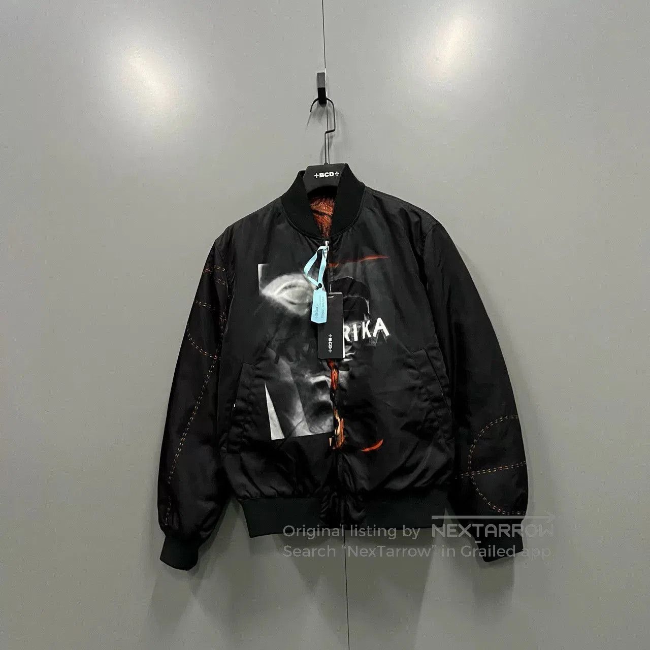 Givenchy Givenchy Reversible Floral Jacket in Black. Size US M / EU 48-50 / 2 - 2 Thumbnail
