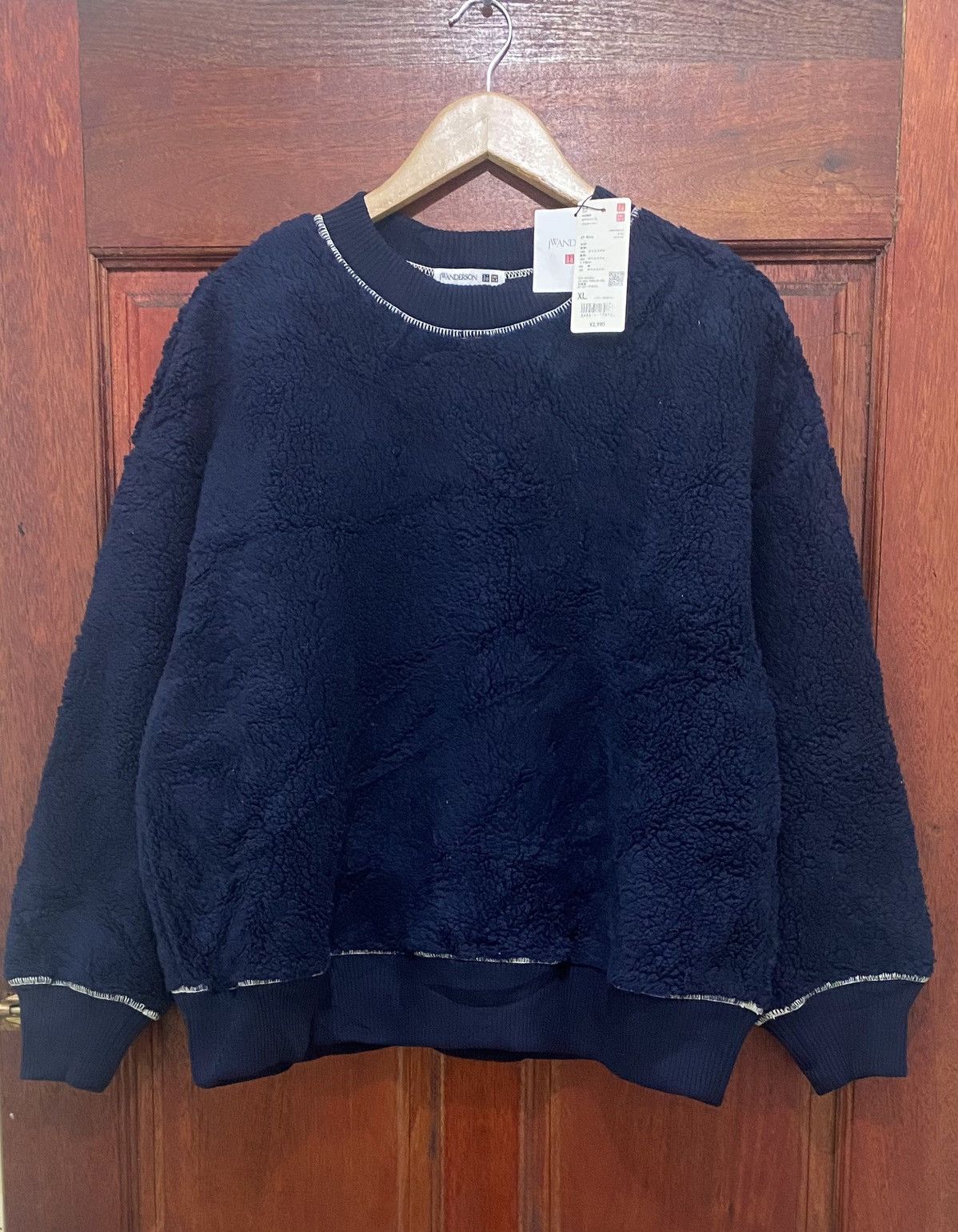 JW Anderson × Uniqlo × Vintage New JW Anderson X Uniqlo Fleece Sweatshirt Size US XL / EU 56 / 4 - 1 Thumbnail