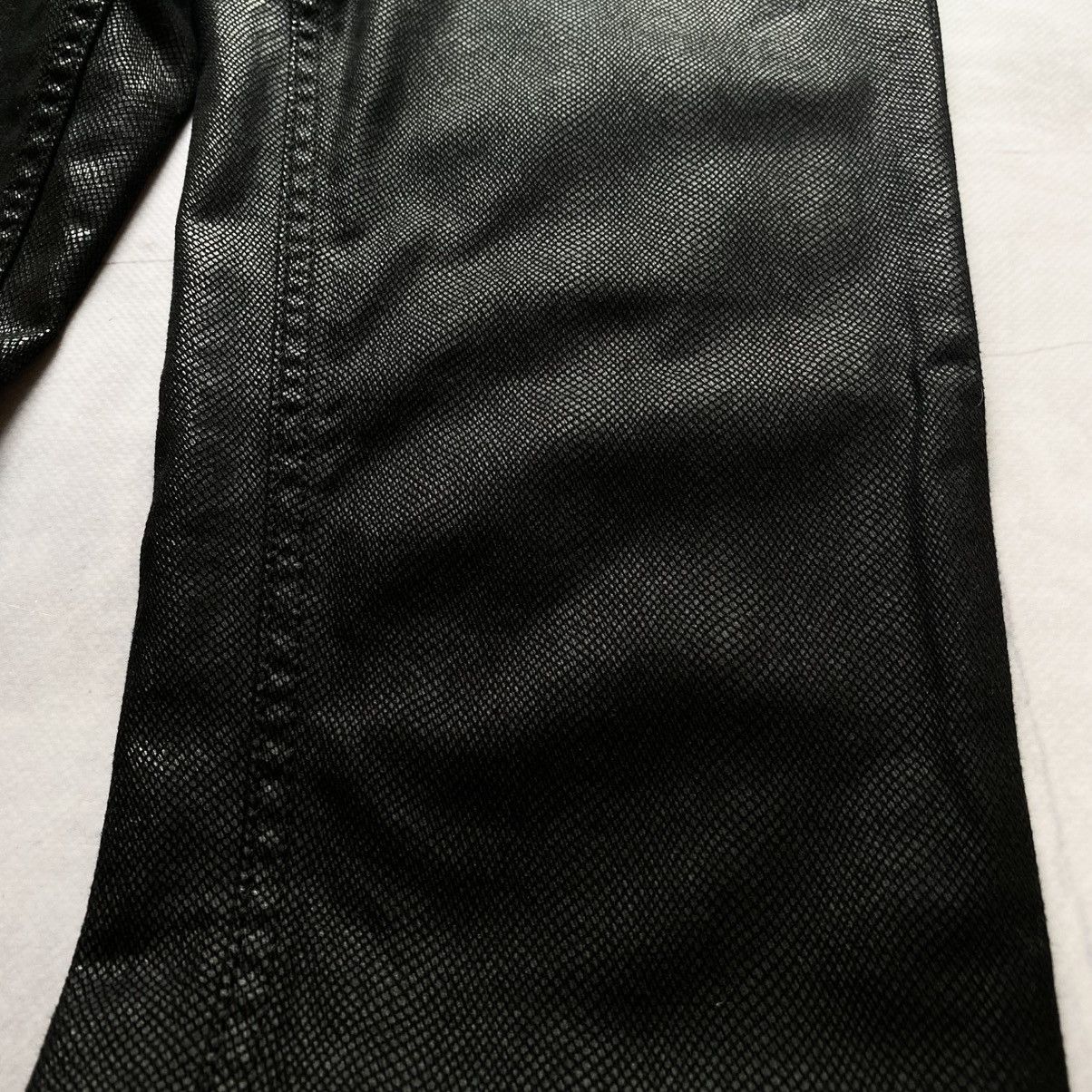 Roberto Cavalli Archive Just Cavalli Rare Snake Skin Black/Gold Print Pants Size 27" / US 4 / IT 40 - 4 Thumbnail