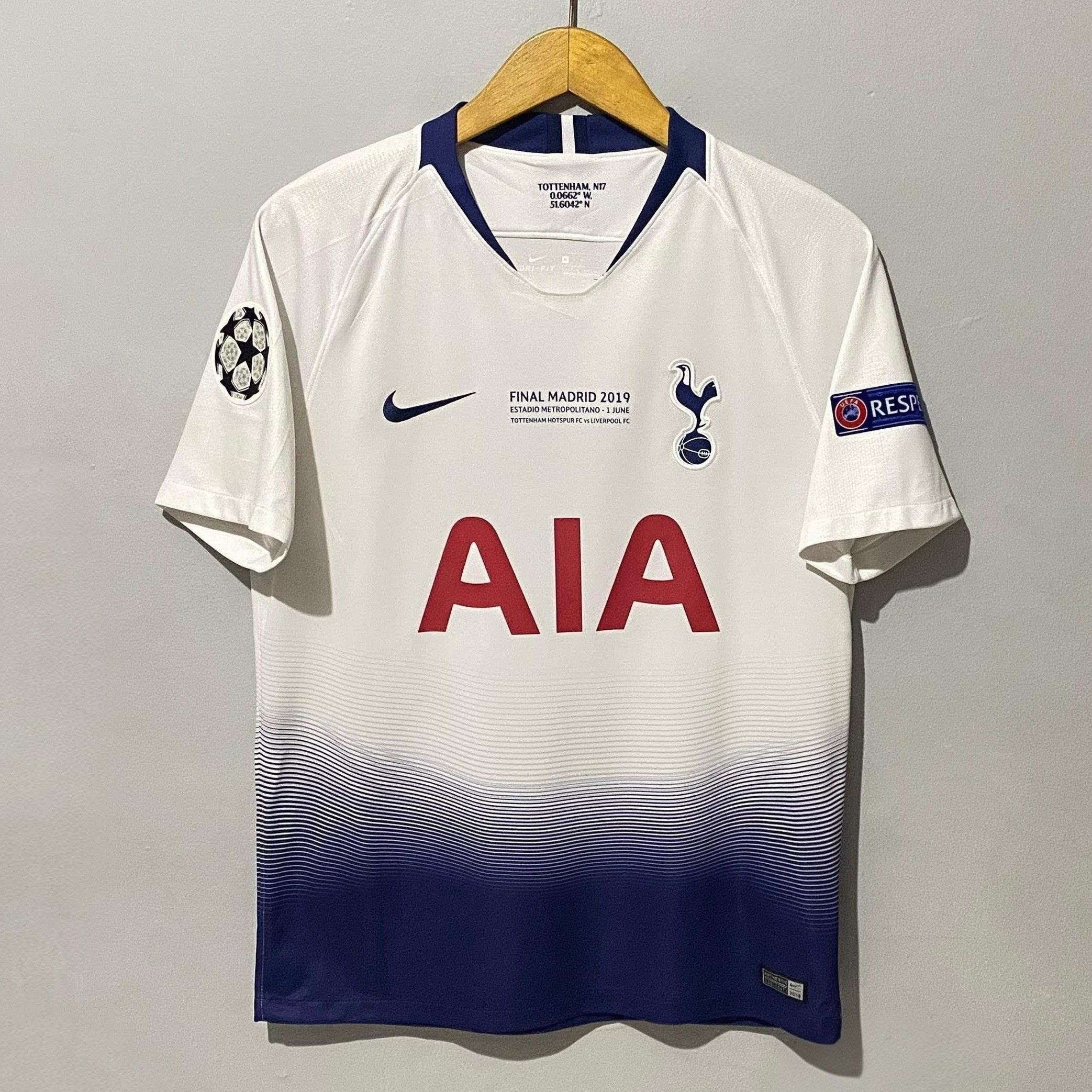 Nike Tottenham Hotspurs Final Madrid 2019 Jersey Son Heung Min Size US M / EU 48-50 / 2 - 1 Thumbnail