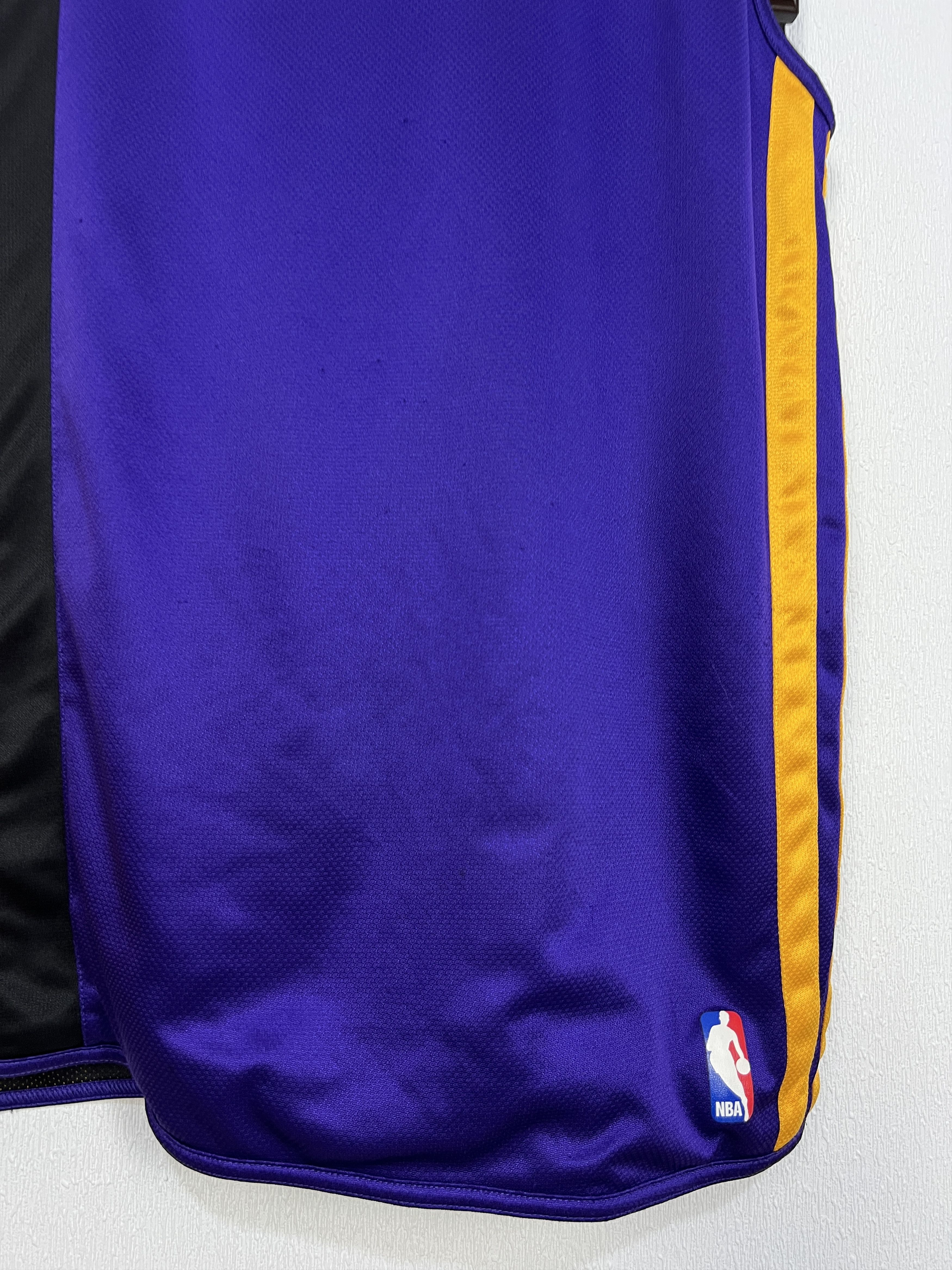 Adidas Vintage Adidas Warm Up Los Angeles Lakers Bryant Jersey Size US XXL / EU 58 / 5 - 5 Thumbnail