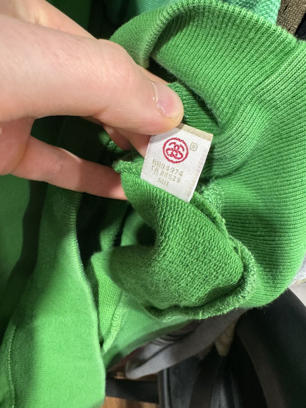 Stussy × Vintage Stussy spell out script logo crewneck sweatshirt Size US L / EU 52-54 / 3 - 5 Thumbnail