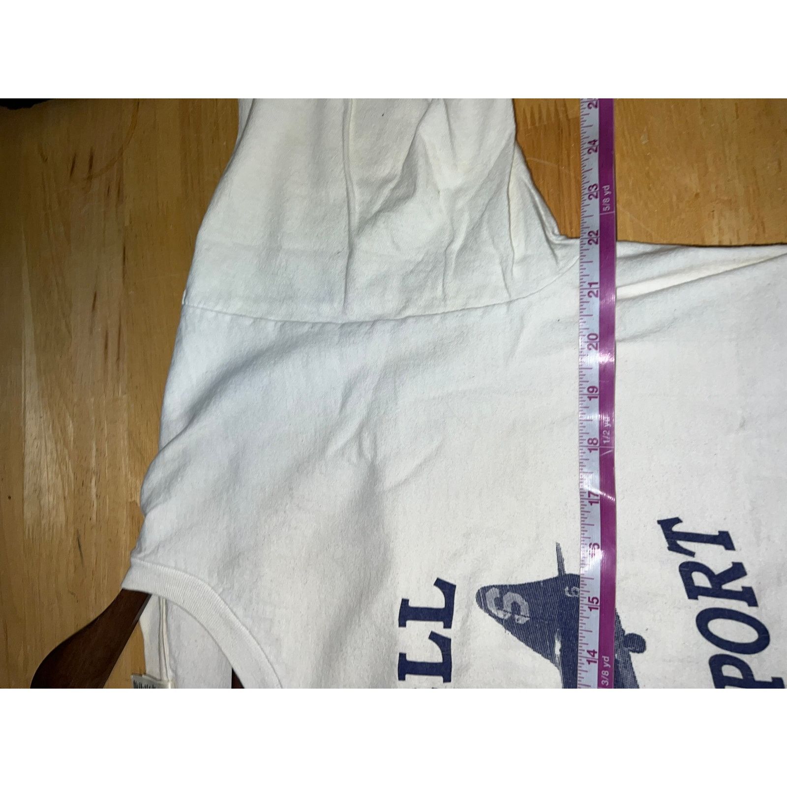 Hanes Vintage Terrell Fly In Shirt School Air Force Tee 90s VTG L Size US L / EU 52-54 / 3 - 10 Thumbnail