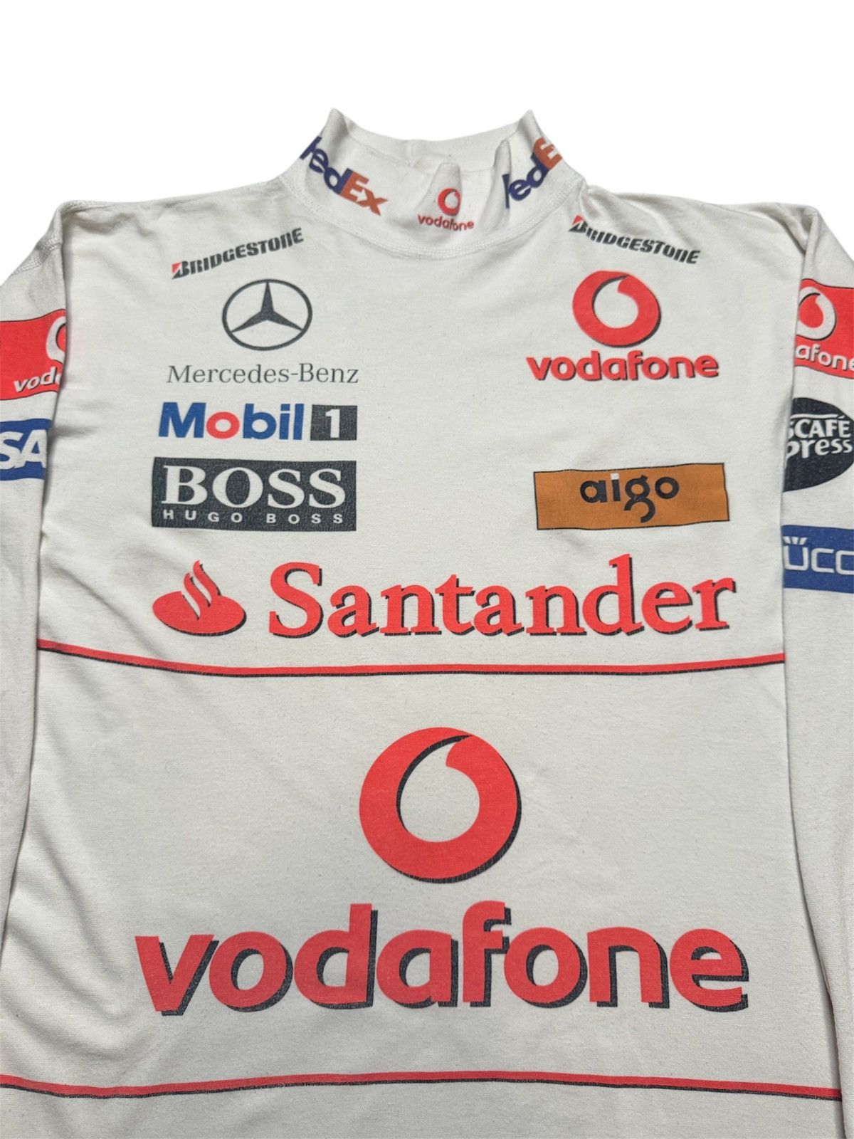 Vodafone McLaren Mercedes Racing Longsleeve Turtleneck Golf