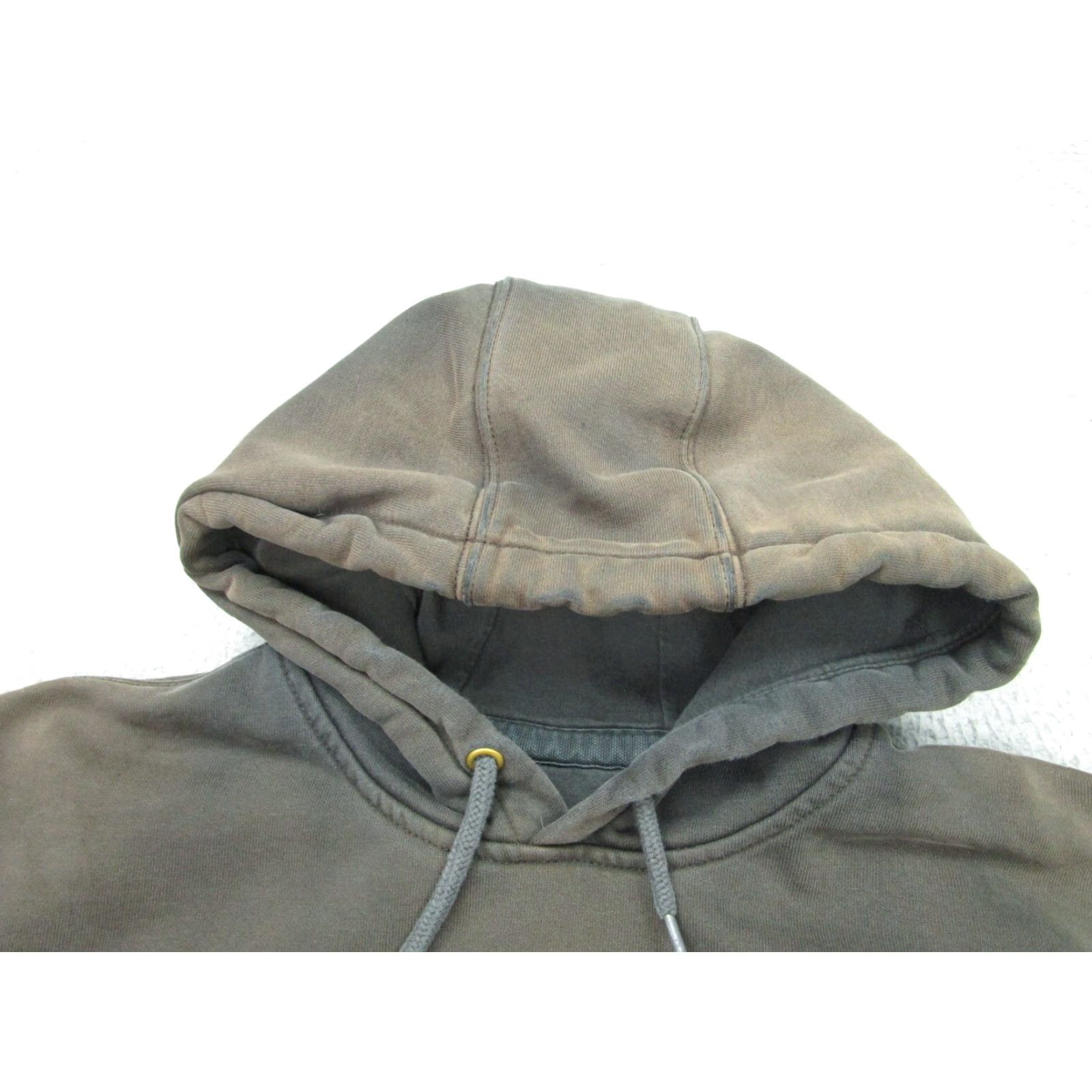 Carhartt Carhartt Hoodie Mens XL Black Distressed Grunge Pullover Sweatshirt Sweat Hoodie Pockets Logo Size US XL / EU 56 / 4 - 7 Thumbnail