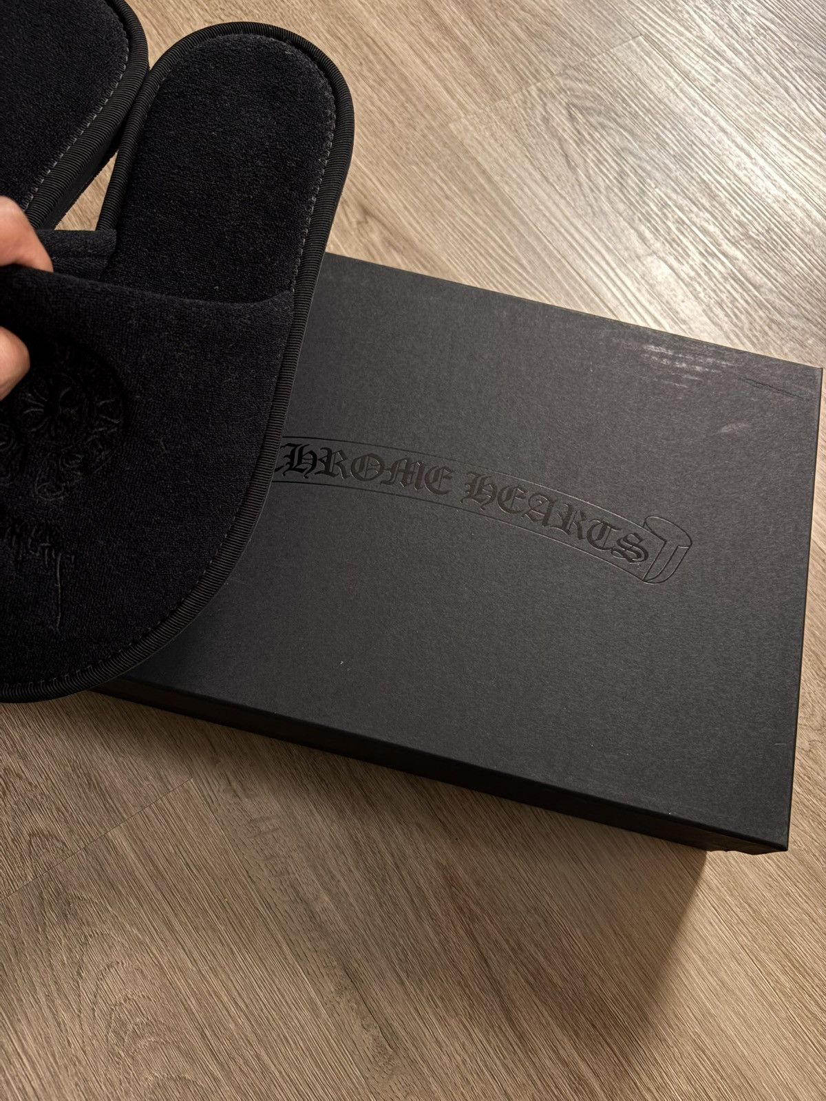 Chrome Hearts Chrome Hearts New York Exclusive Hotel Slides Size US 9.5 / EU 42-43 - 6 Thumbnail