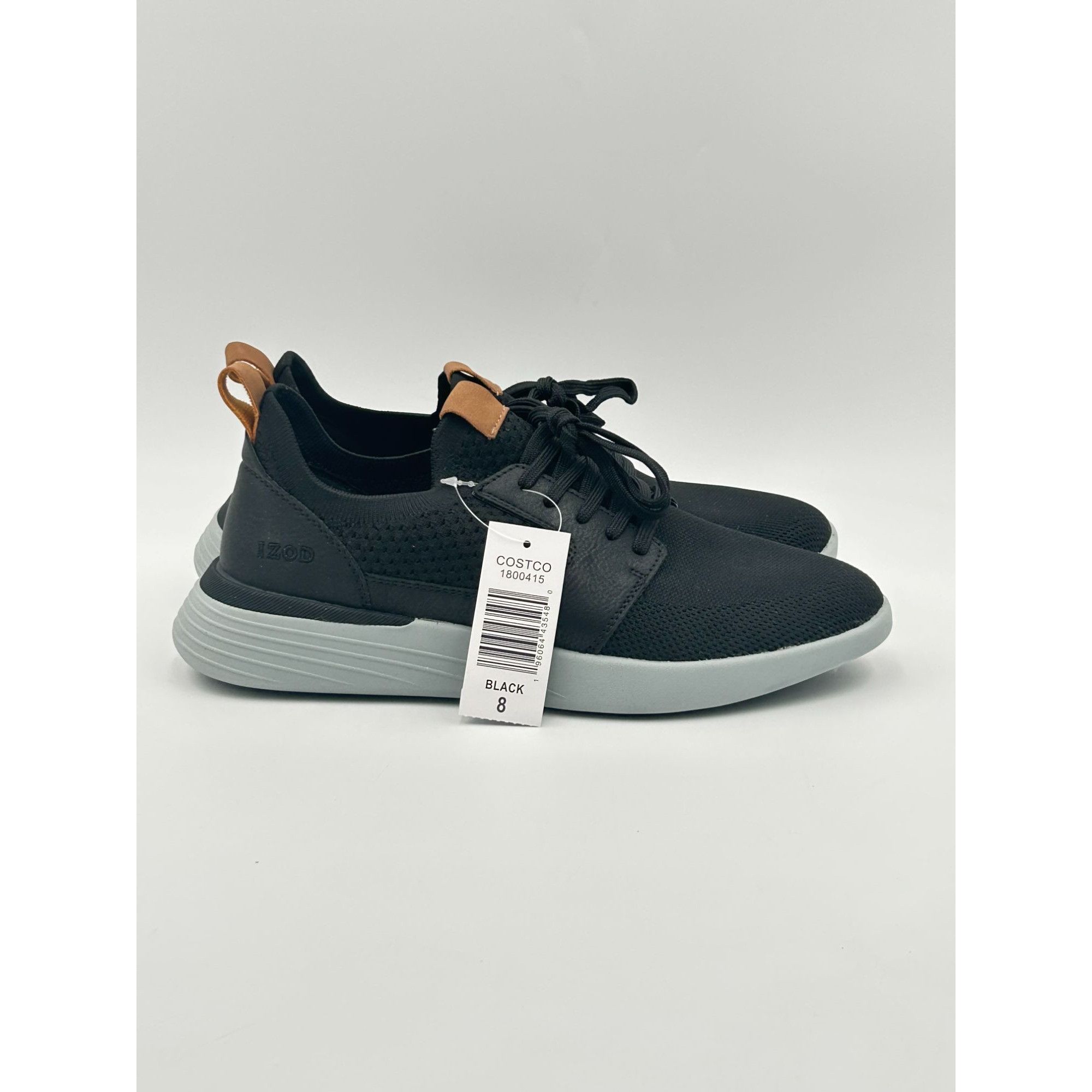 Other IZOD Bannister Sneakers Men’s Size 8 Black Knit Lightweight Size US 8 / EU 41 - 1 Thumbnail
