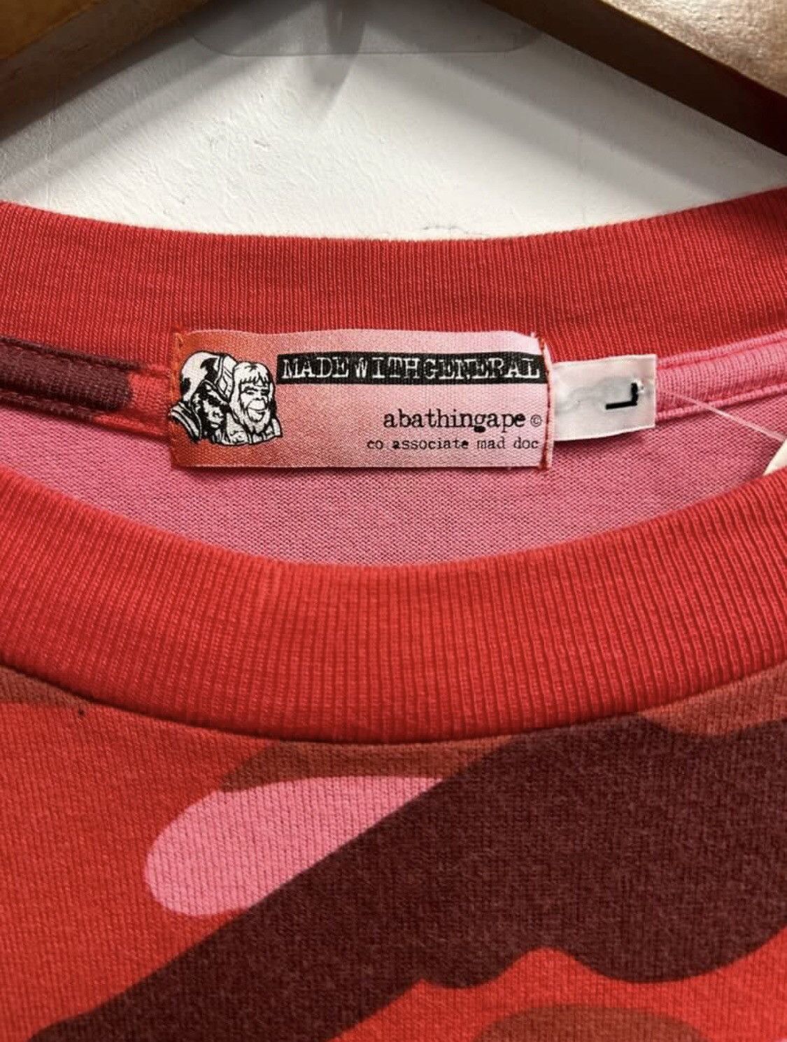 Bape × Nigo Bape Camo L/S Shirts Size US L / EU 52-54 / 3 - 4 Thumbnail