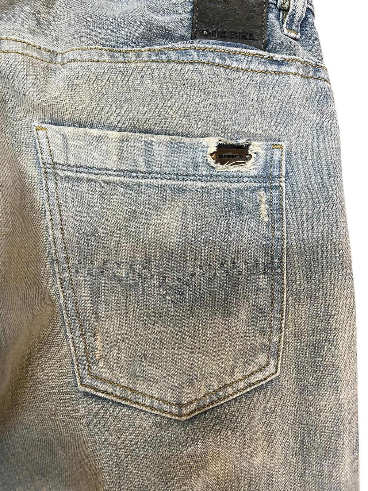 Diesel Vintage Diesel Bradon Mudwash Faded Distressed Denim Size US 32 / EU 48 - 9 Thumbnail