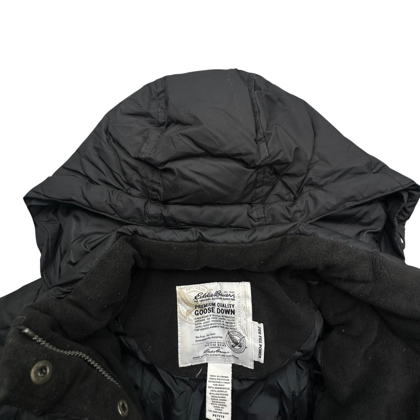 Eddie Bauer Eddie Bauer Goose Down 700 Fill Puffer Parka Coat Womens XS Size XS / US 0-2 / IT 36-38 - 6 Thumbnail
