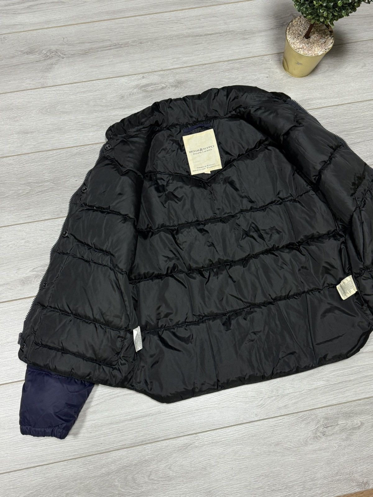 Denim & Supply Ralph Lauren POLO Ralph Lauren USA 🇺🇸 flag denim supply down puffer jacket Size US XL / EU 56 / 4 - 11 Thumbnail