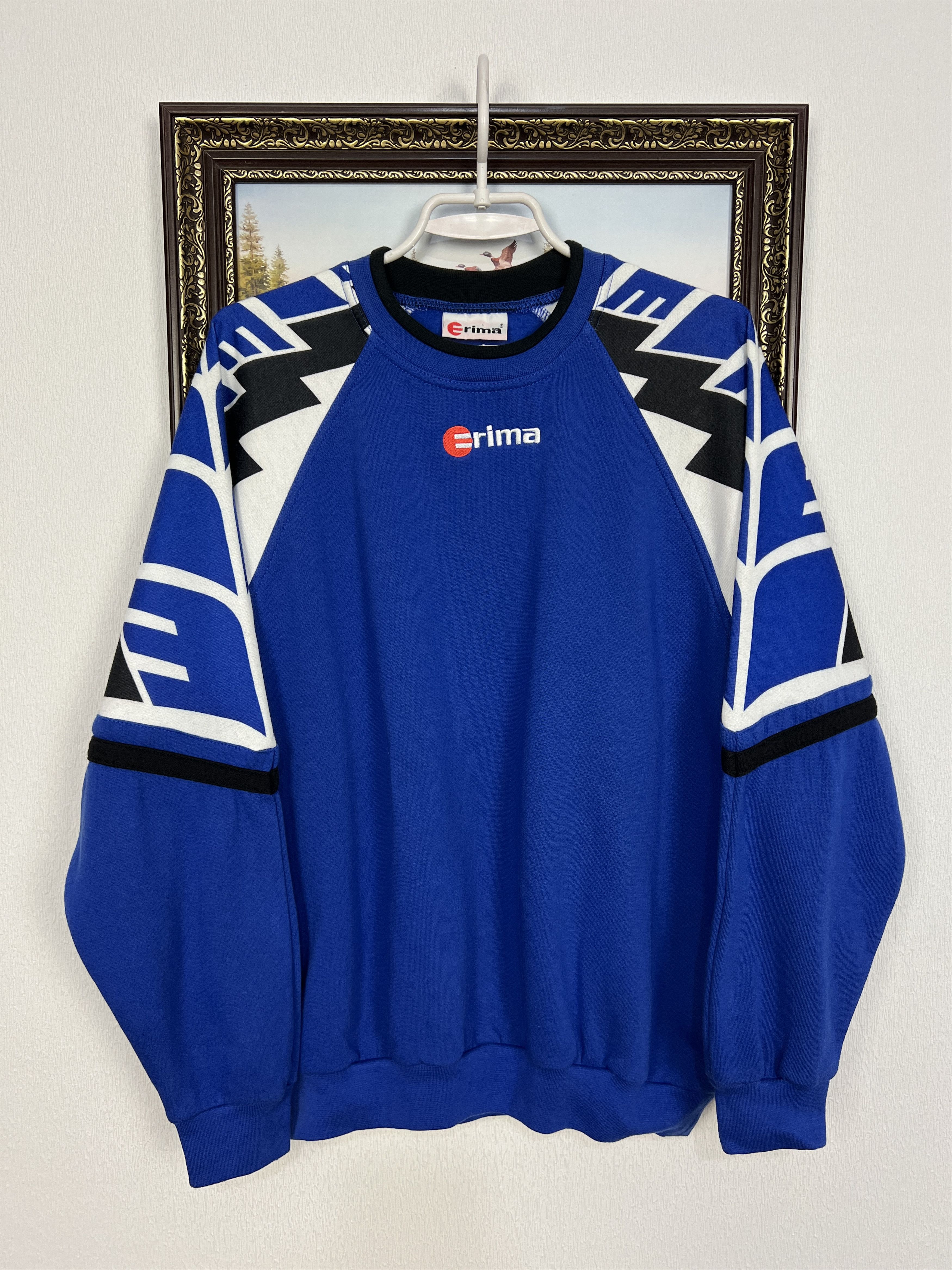 Erima Vintage 90's Football Sweatshirt Soccer Crewneck Jersey Size US S / EU 44-46 / 1 - 1 Thumbnail
