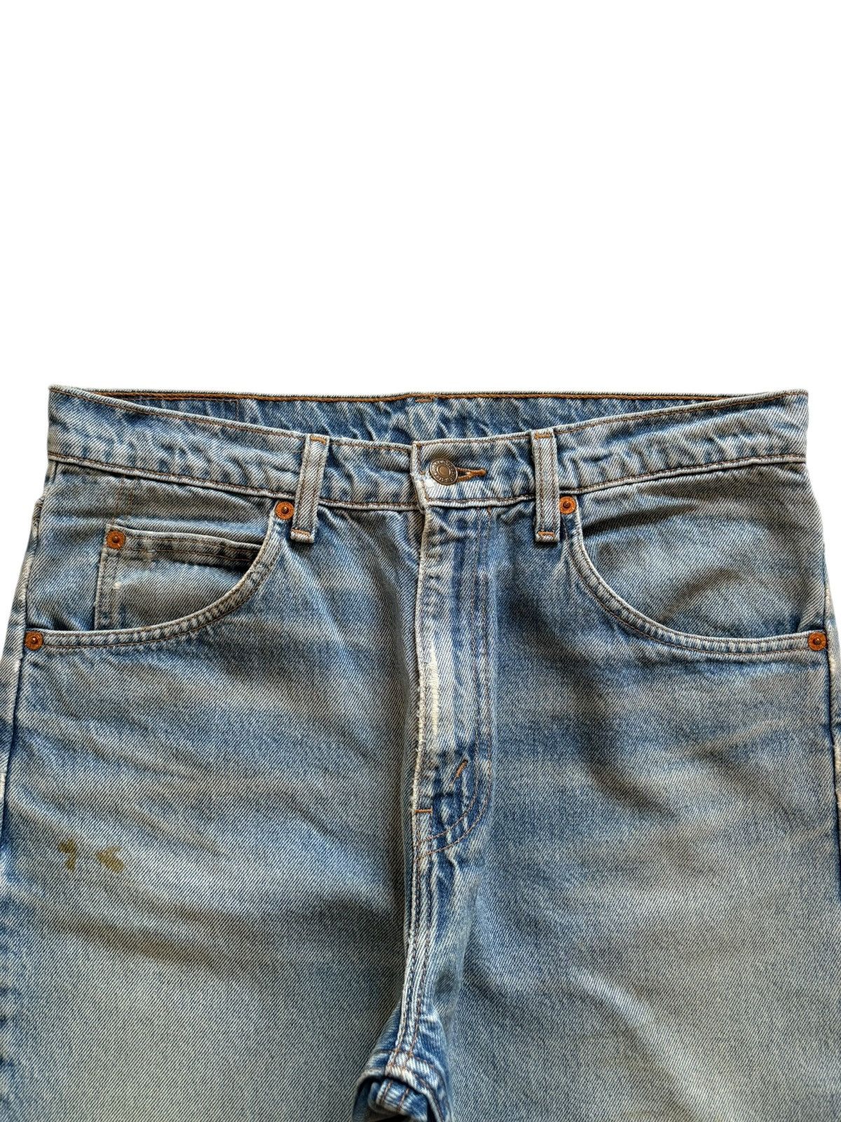 Levi's Vintage 80s Levis 610 Orange Tab Faded Wash Loose Jeans Size US 32 / EU 48 - 4 Thumbnail