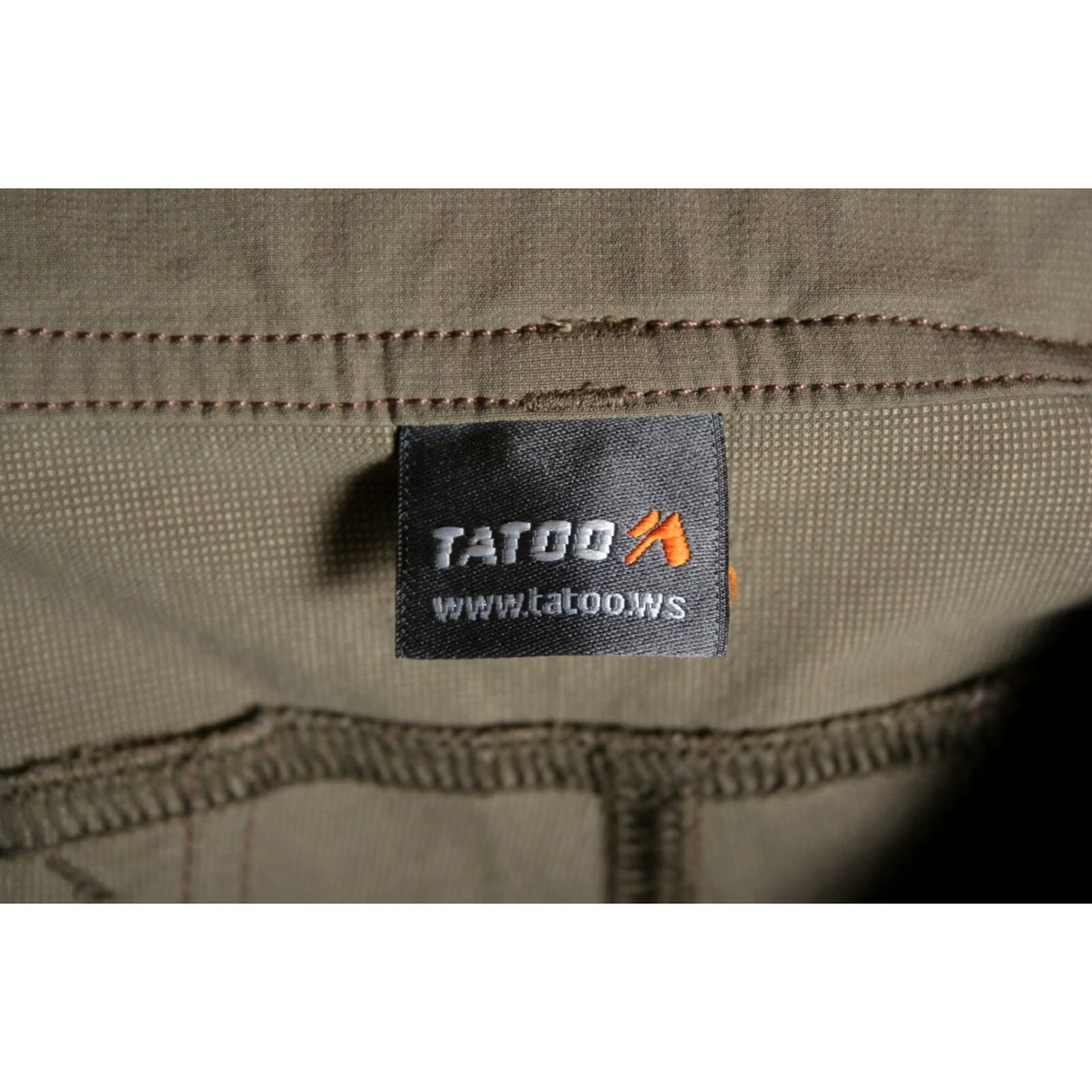 Vintage TATOO Stone Brown Stretch Nylon Blend Hiking Shorts Men's M Sz. M Cargo Nylon/Elastane Blend Brown Hiking Shorts Mens Gear Size US 31 - 6 Thumbnail