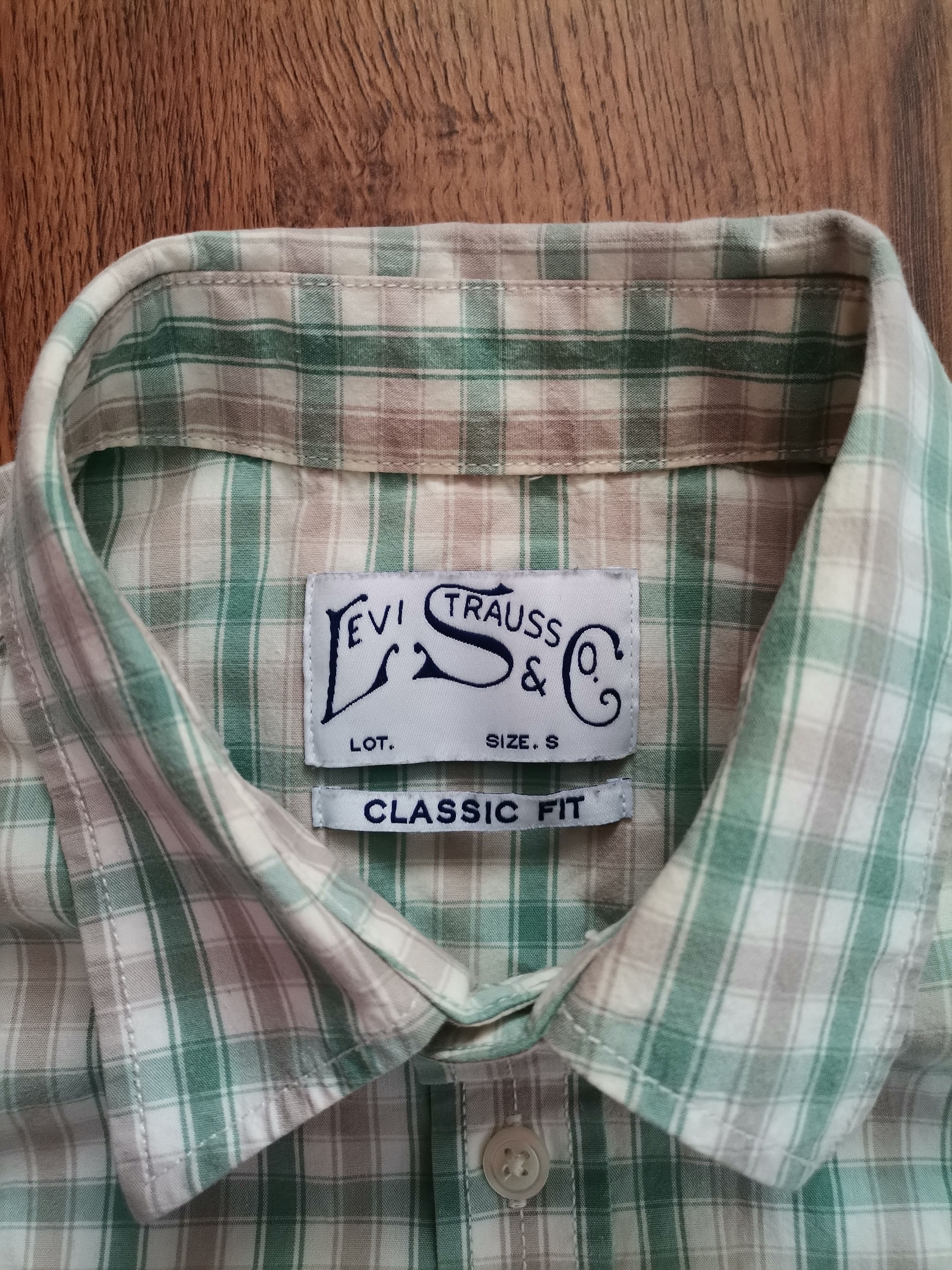 Levi's × Vintage Vintage Levi's Checkered Shirt Size US S / EU 44-46 / 1 - 3 Thumbnail