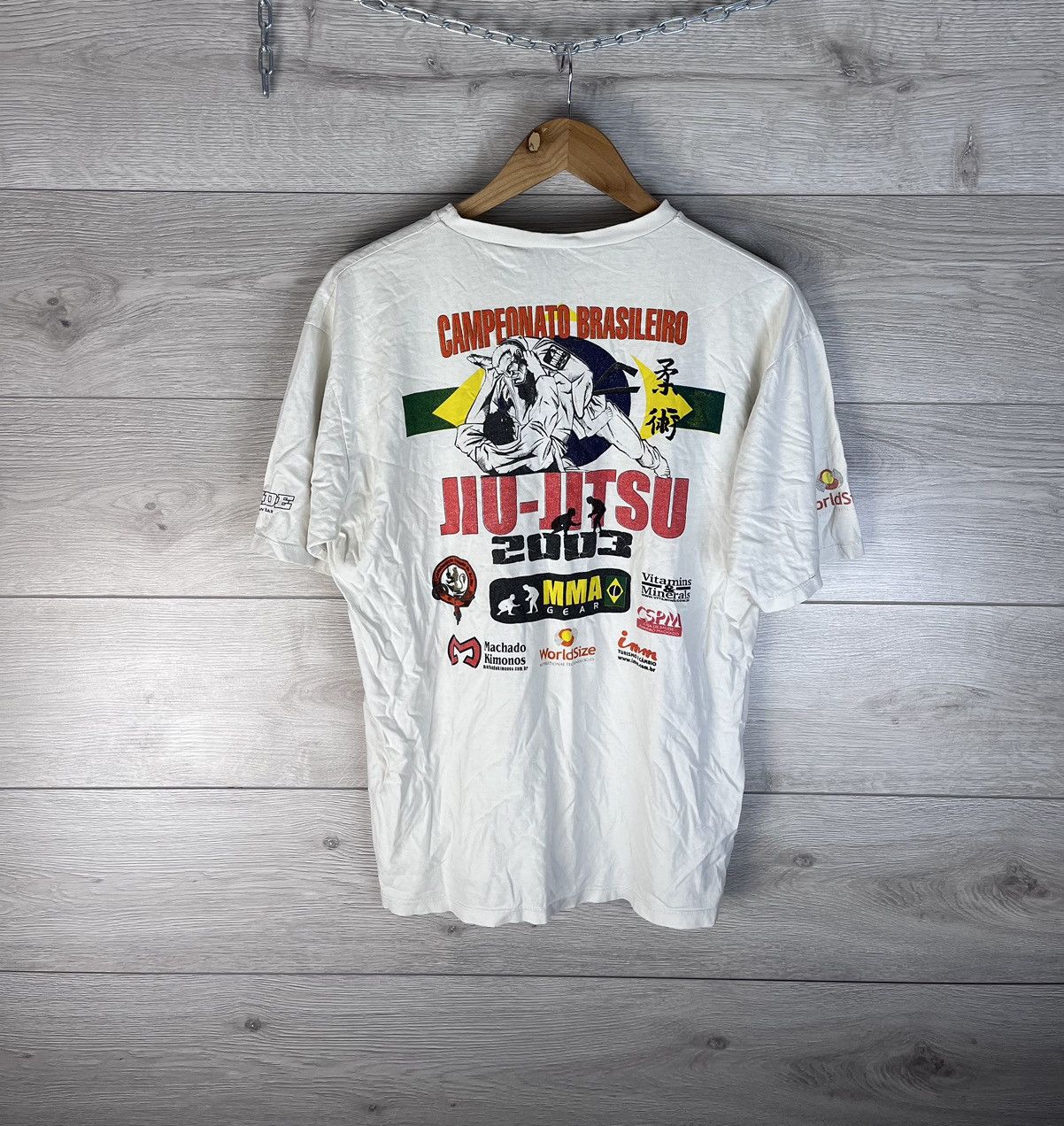 Japanese Brand Mens T-shirt sport MMA Gear Brazil vintage Size US S / EU 44-46 / 1 - 10 Thumbnail