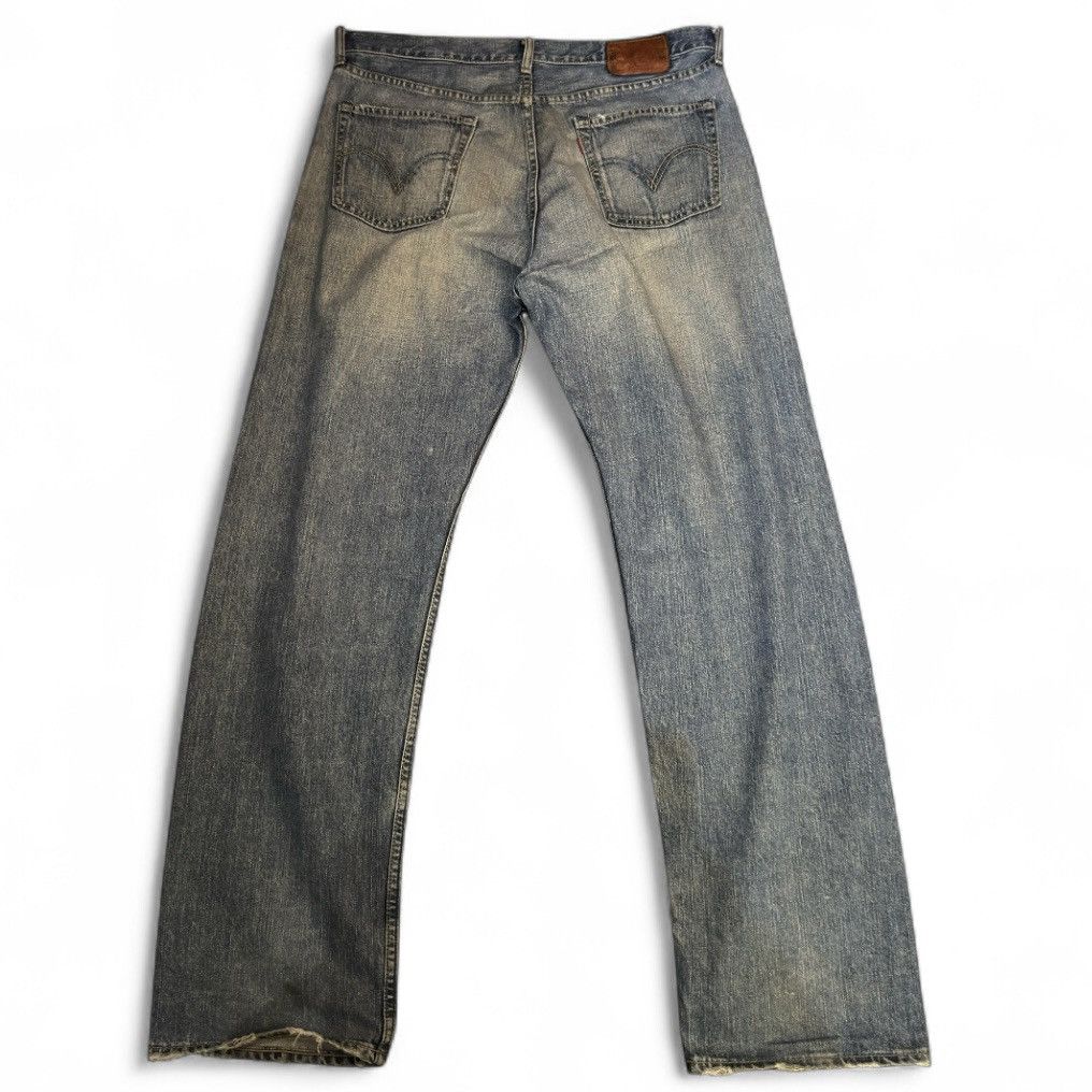 Levi's 🔥🇯🇵 Japanese Vintage Levis 503 BootCut Distressed Denim Size US 36 / EU 52 - 2 Thumbnail