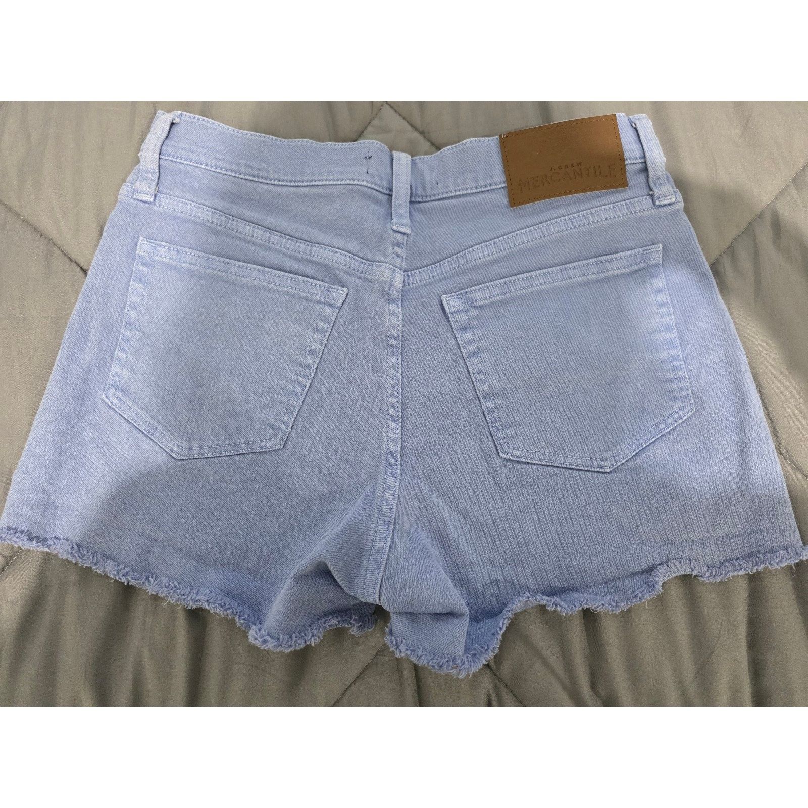 J.Crew J Crew Mercantile Jean Shorts Womens 27 Purple Hot Pants Poc Size 27" / US 4 / IT 40 - 4 Thumbnail