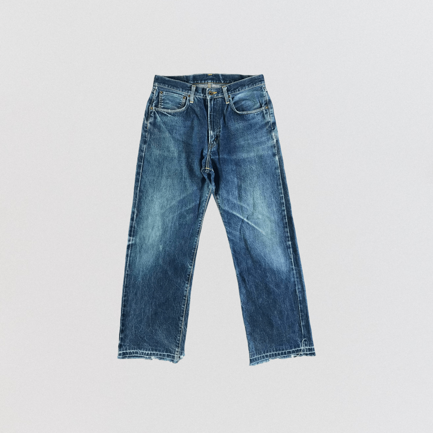 Edwin Vintage Blue Wash Edwin 505 Selvedge Jeans-JM3662 Size US 32 / EU 48 - 1 Thumbnail